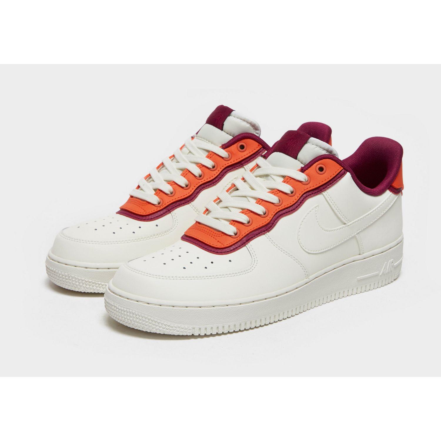 orange and purple air force 1