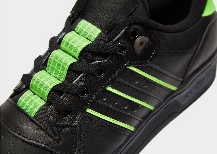 adidas rivalry low black green