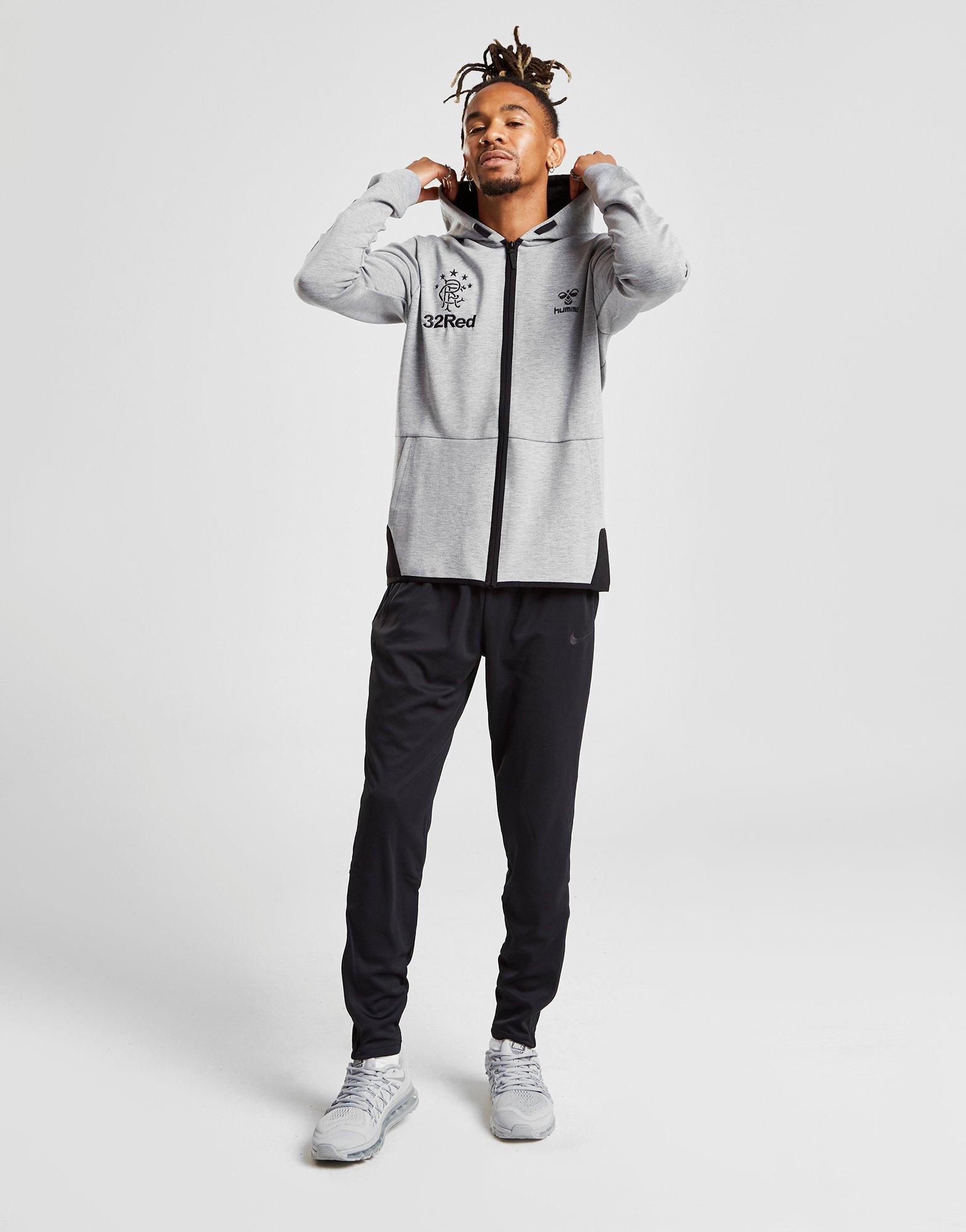 hummel rangers fc travel hoodie