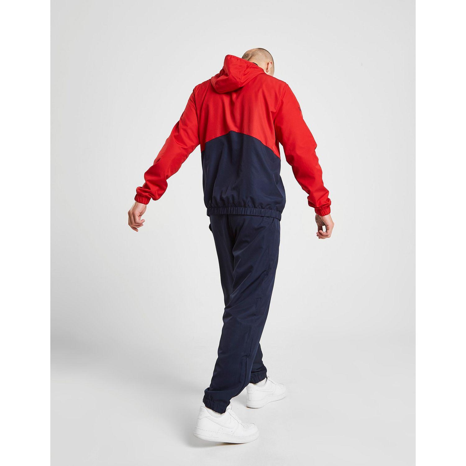 lacoste pocket tape tracksuit