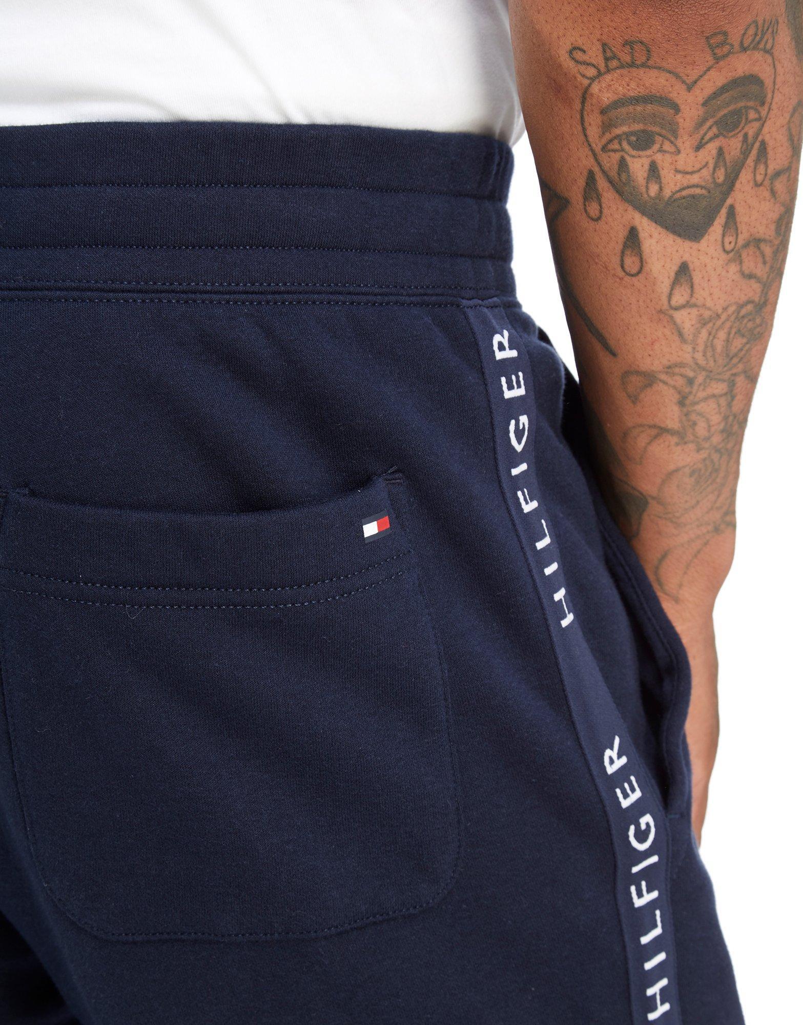 tommy hilfiger side tape shorts