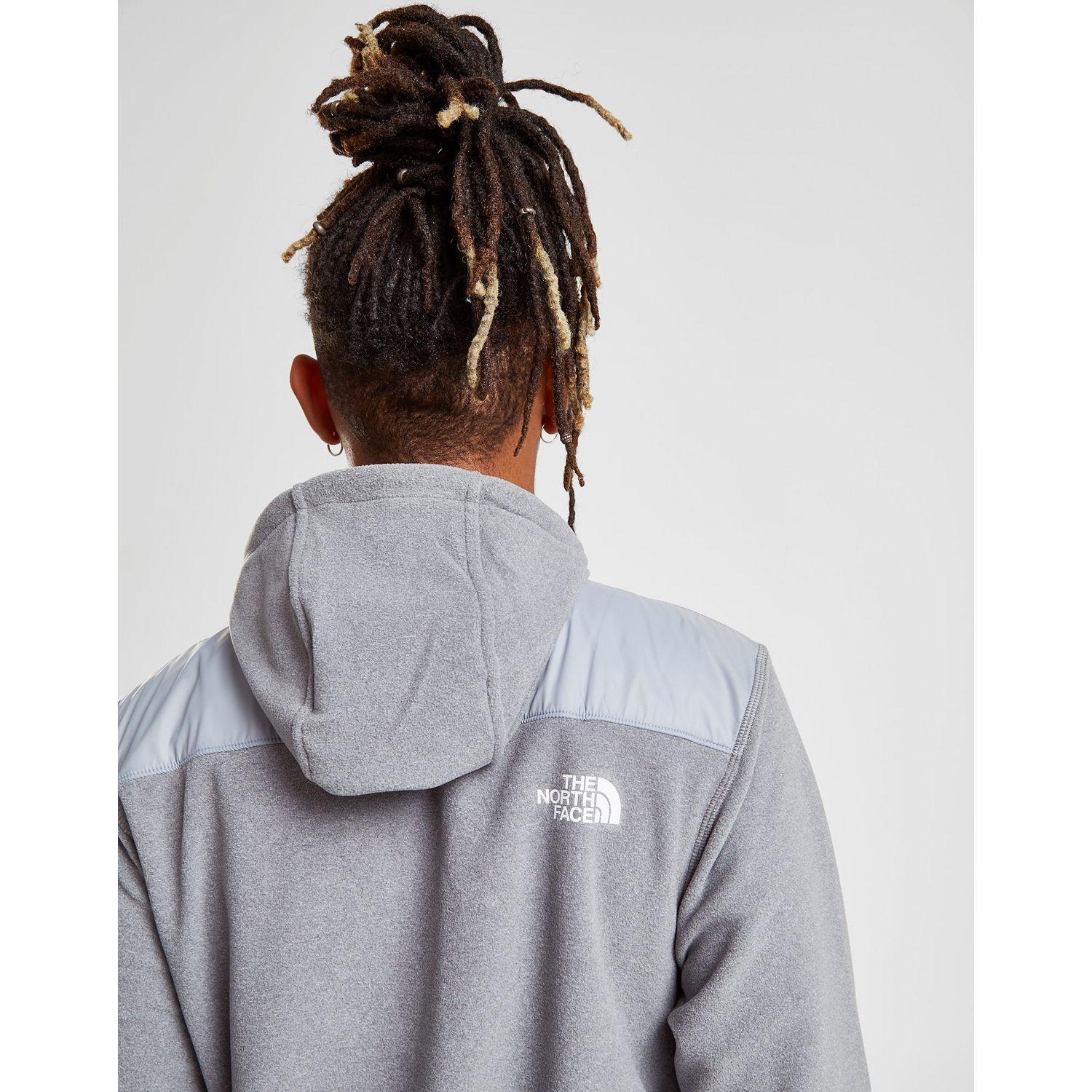 The North Face Polar Mittellegi 1 4 Zip Hoodie In Grey Gray For Men Lyst The North Face Polar Mittellegi 1 4 Zip Hoodie In Grey Gray For Men Lyst