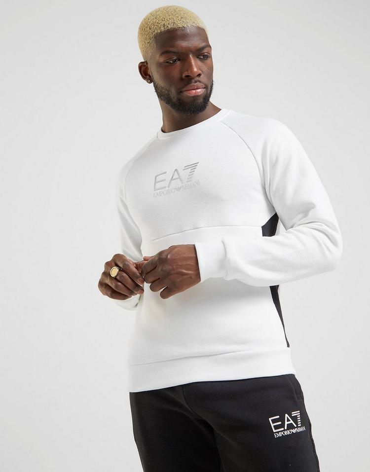 emporio armani ea7 micro tape crew sweatshirt