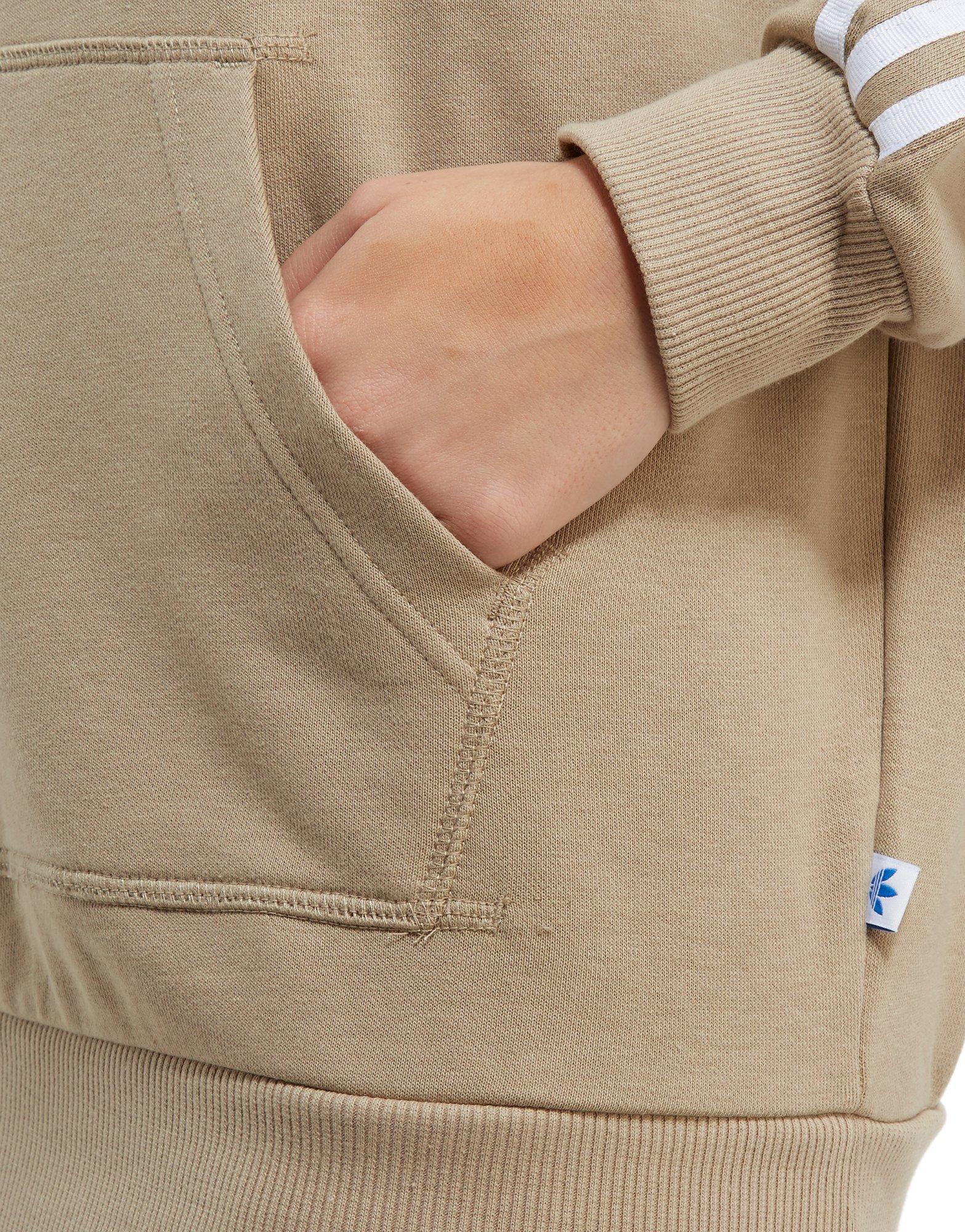 adidas originals brown hoodie