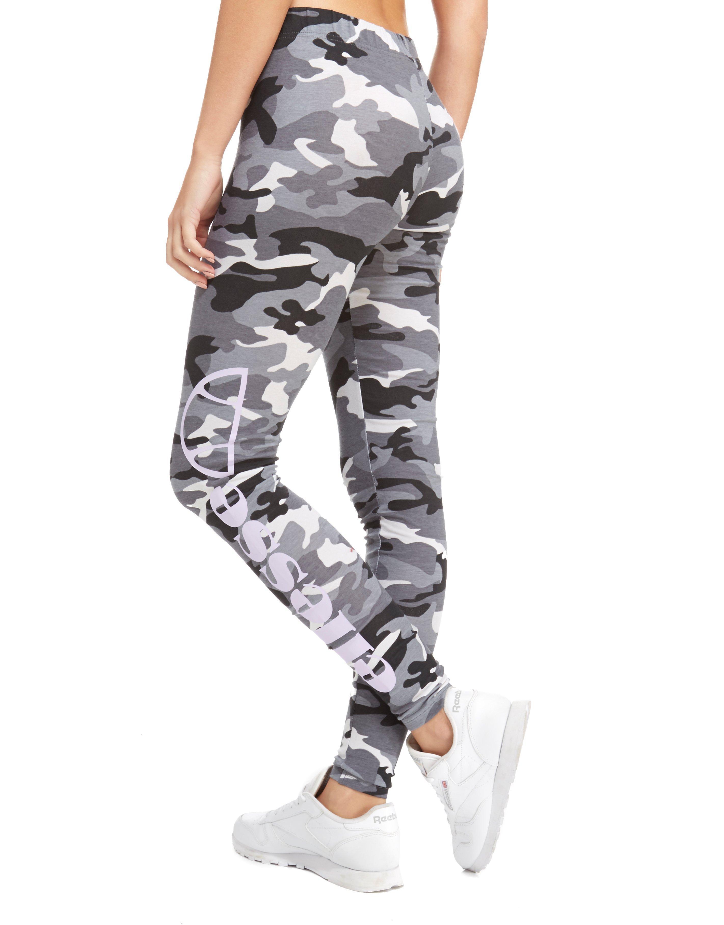ellesse camo leggings