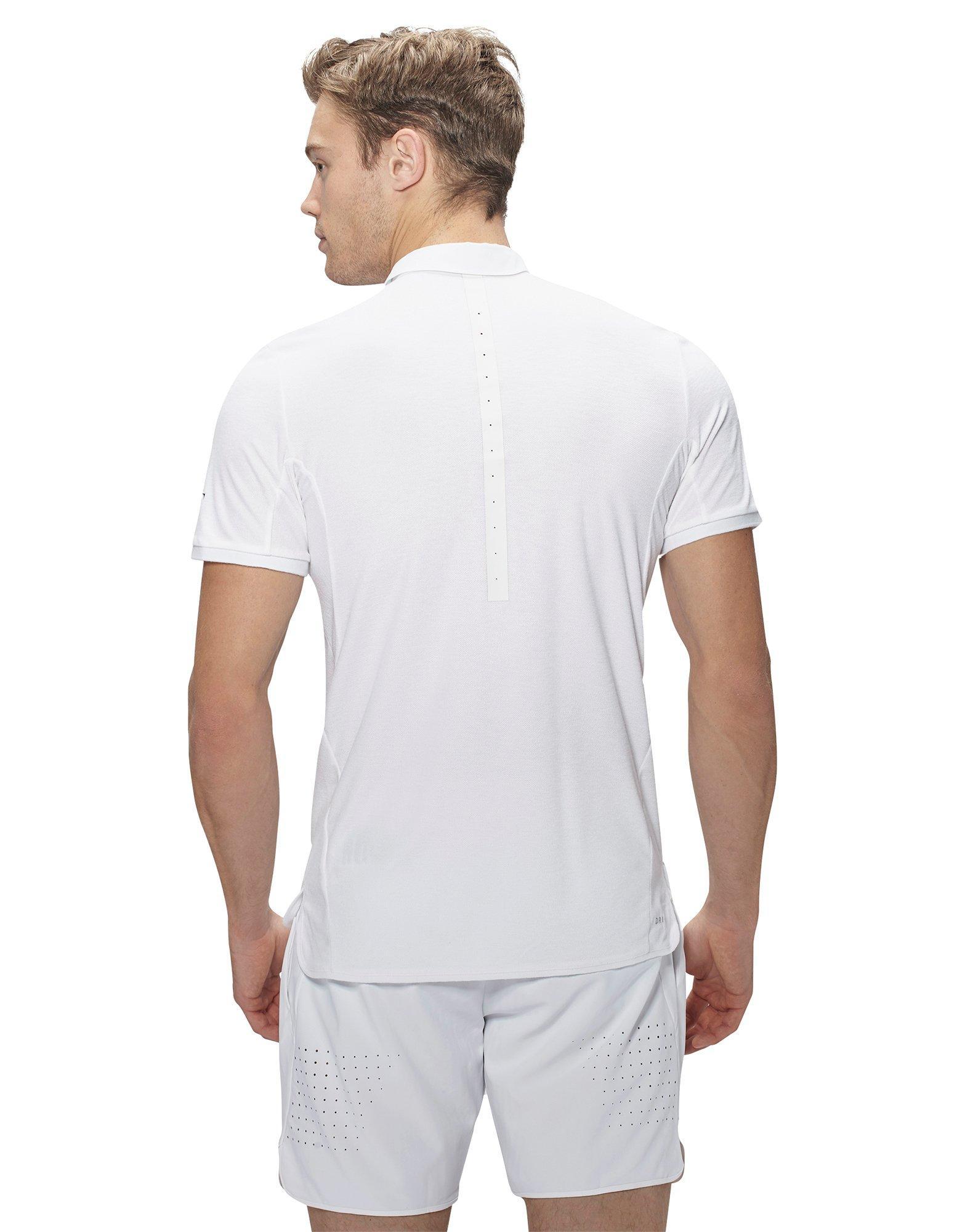 Nike Synthetic Roger Federer Advance Polo Shirt in White ...