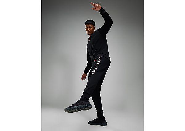 Adidas taped joggers sale