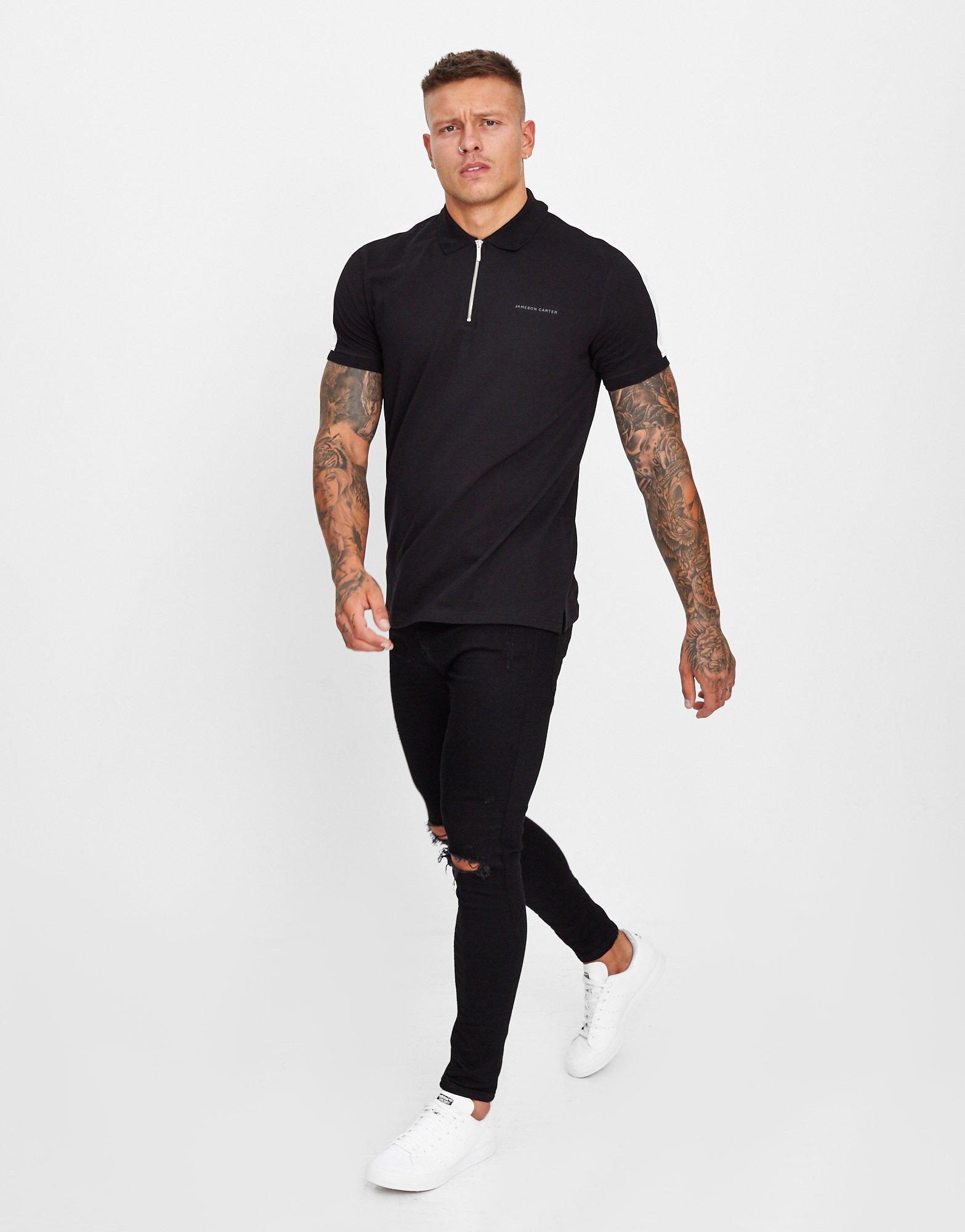 jameson carter zip polo