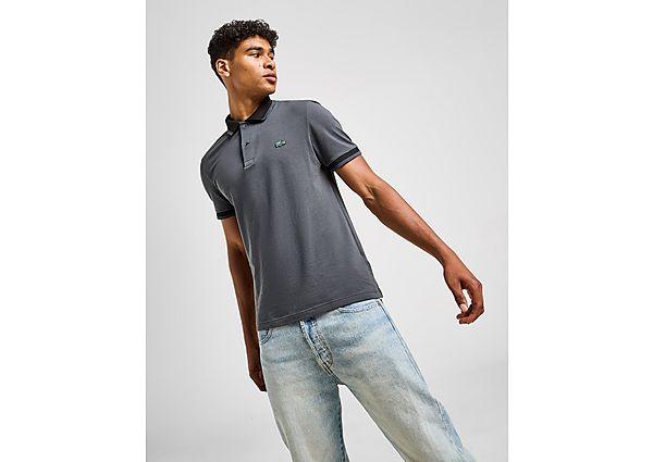 Lacoste Tipped Polo Shirt in Black for Men Lyst UK