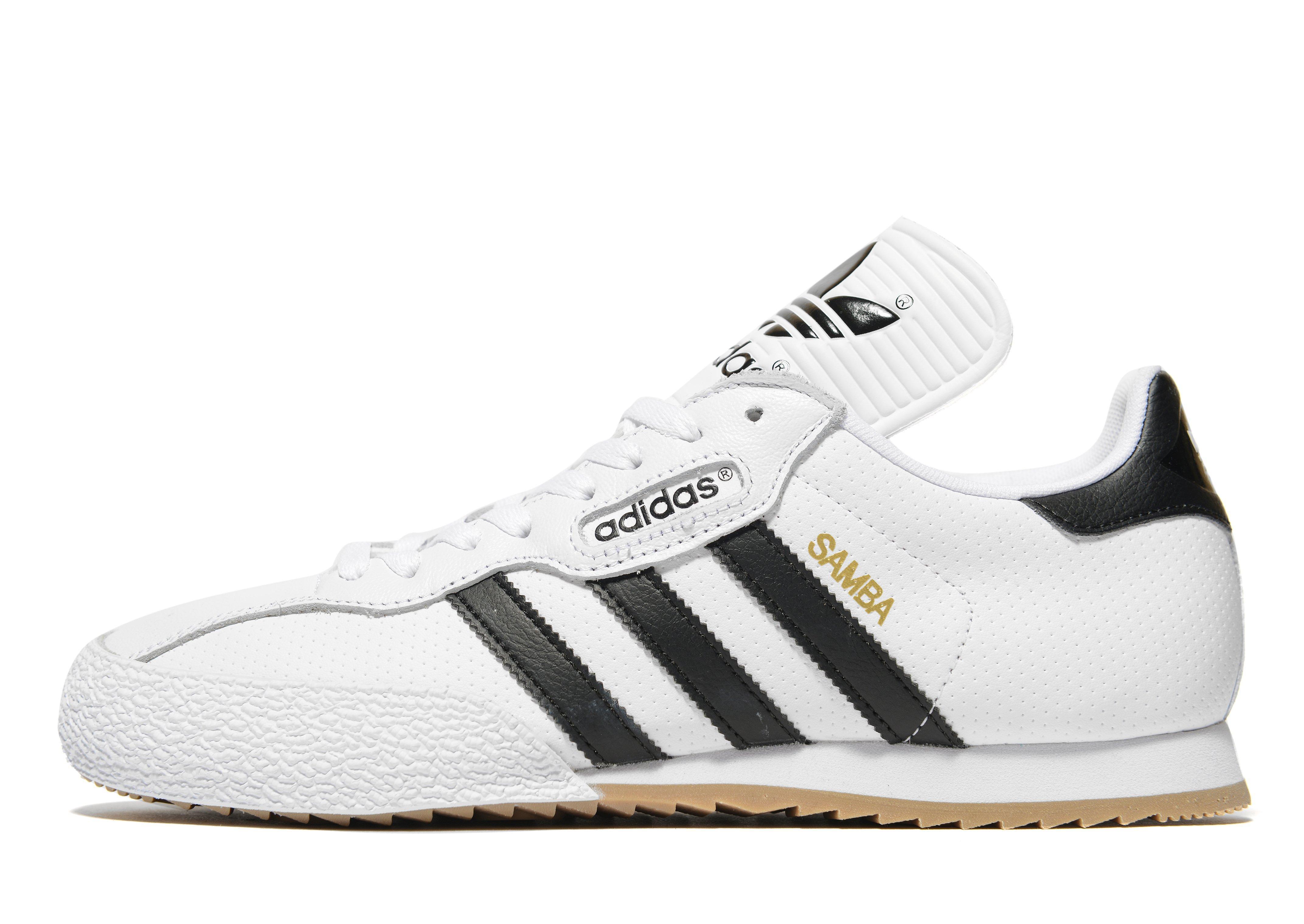 adidas samba super black leather
