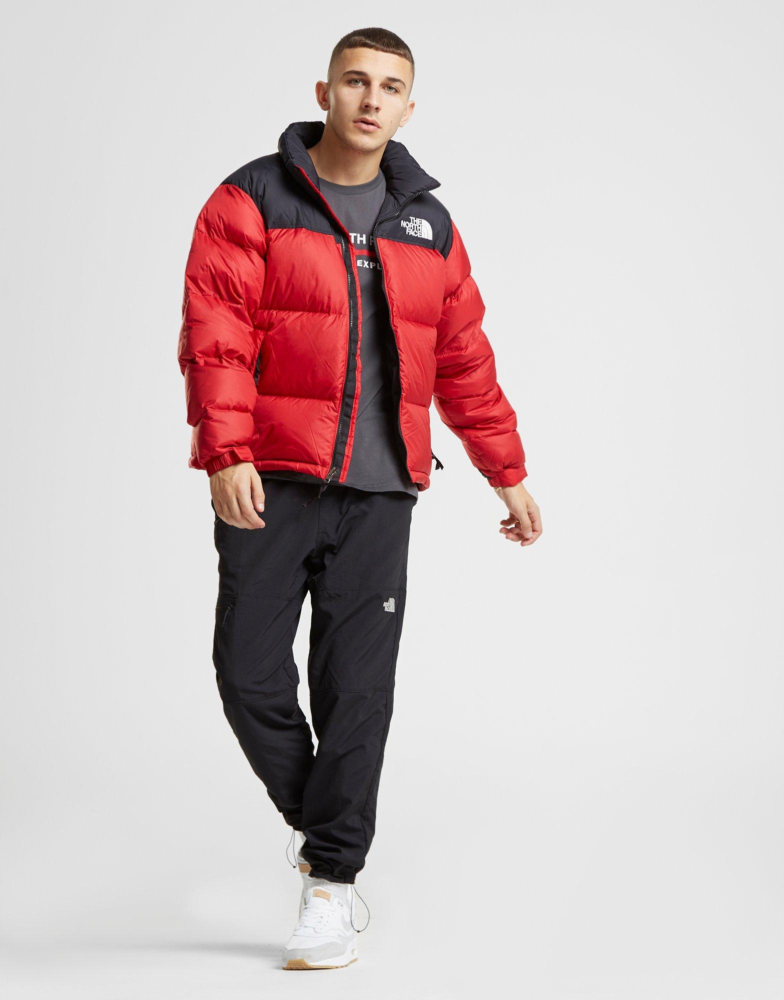 north face nuptse fit