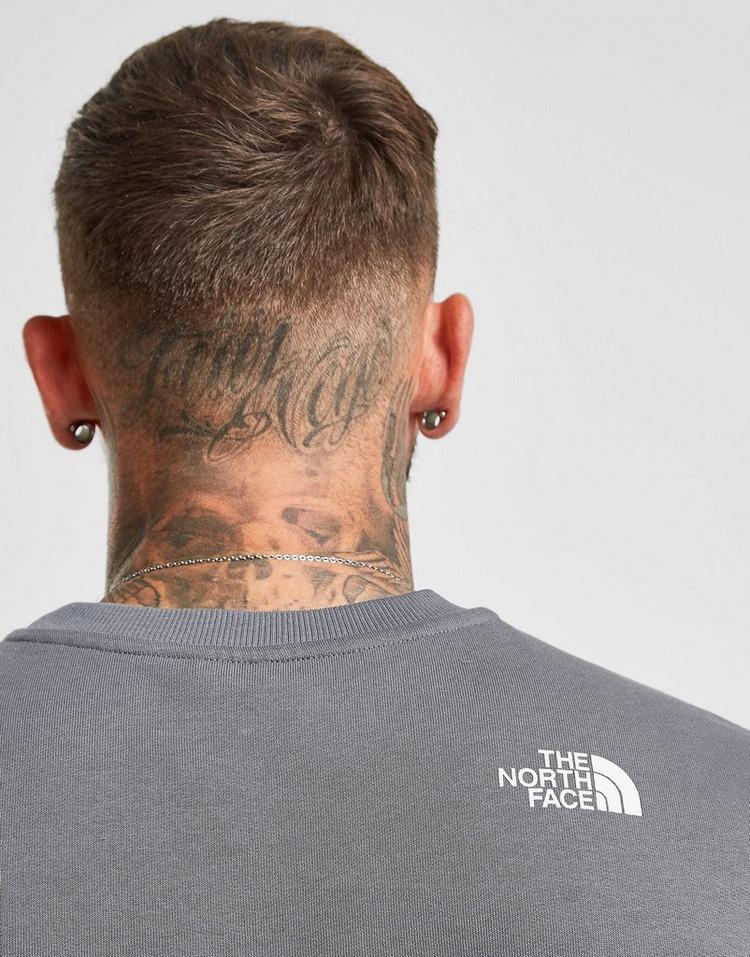 the north face split dome crew neck sweatshirt