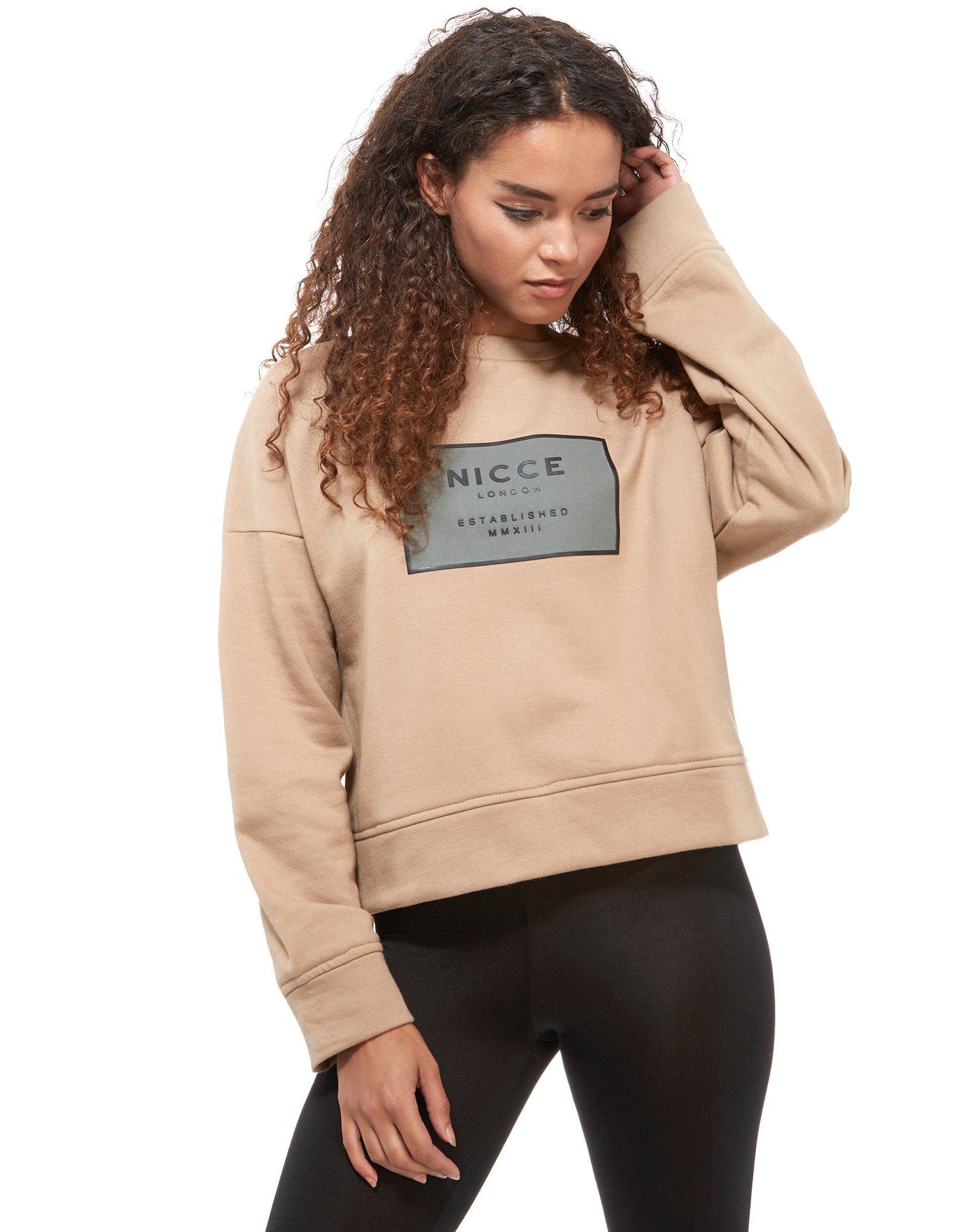 nicce box logo hoodie