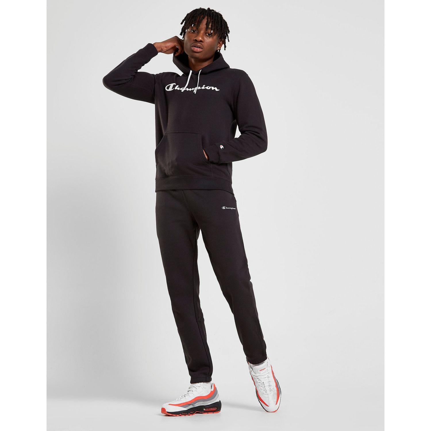 champion joggers and hoodie set