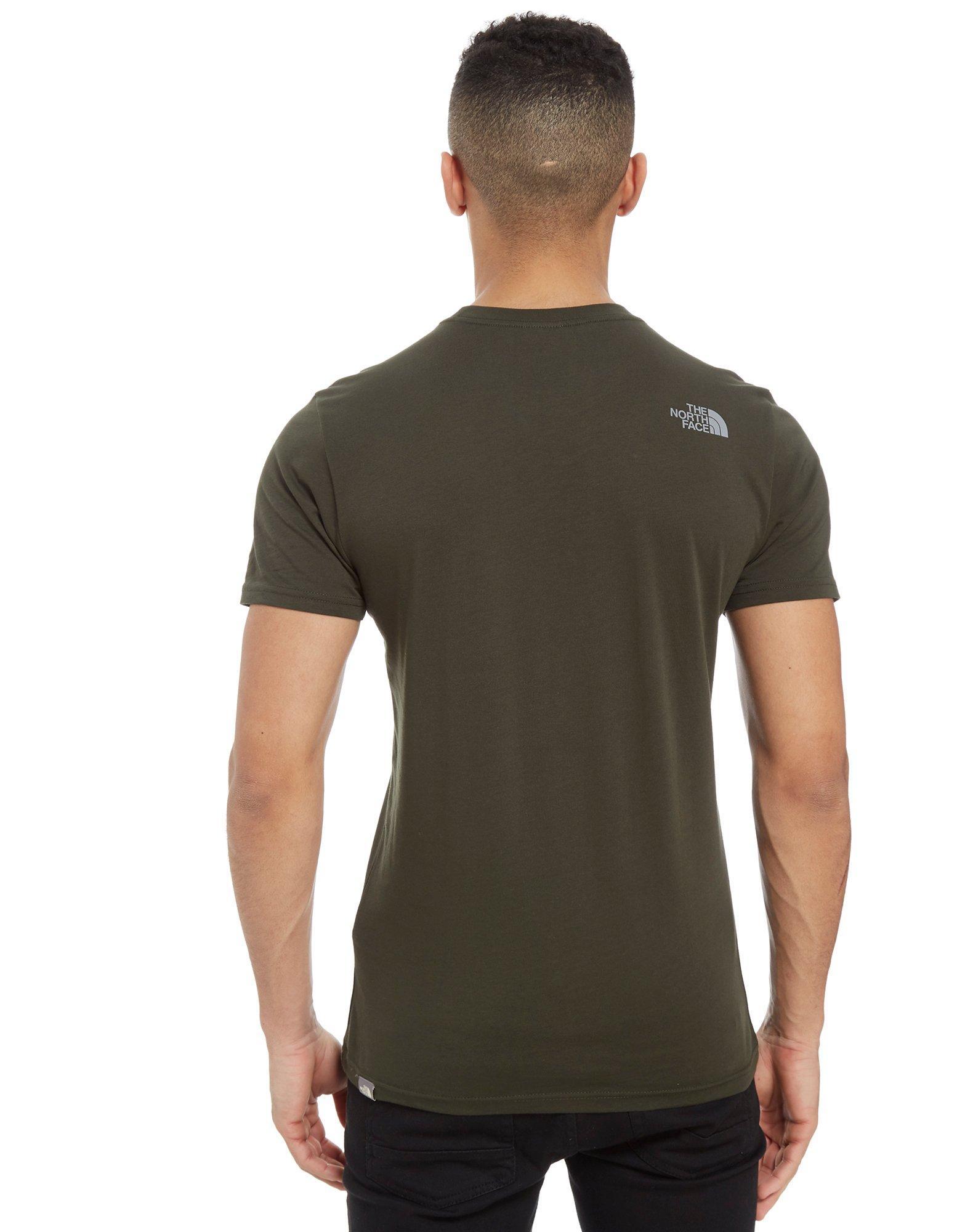 north face reflective t shirt