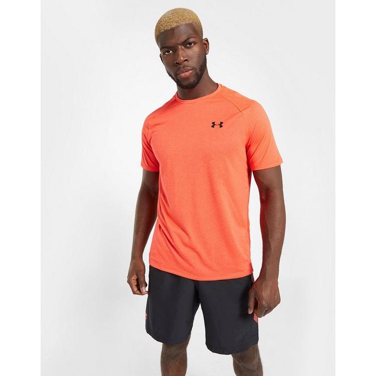 under armour tech t shirt orange