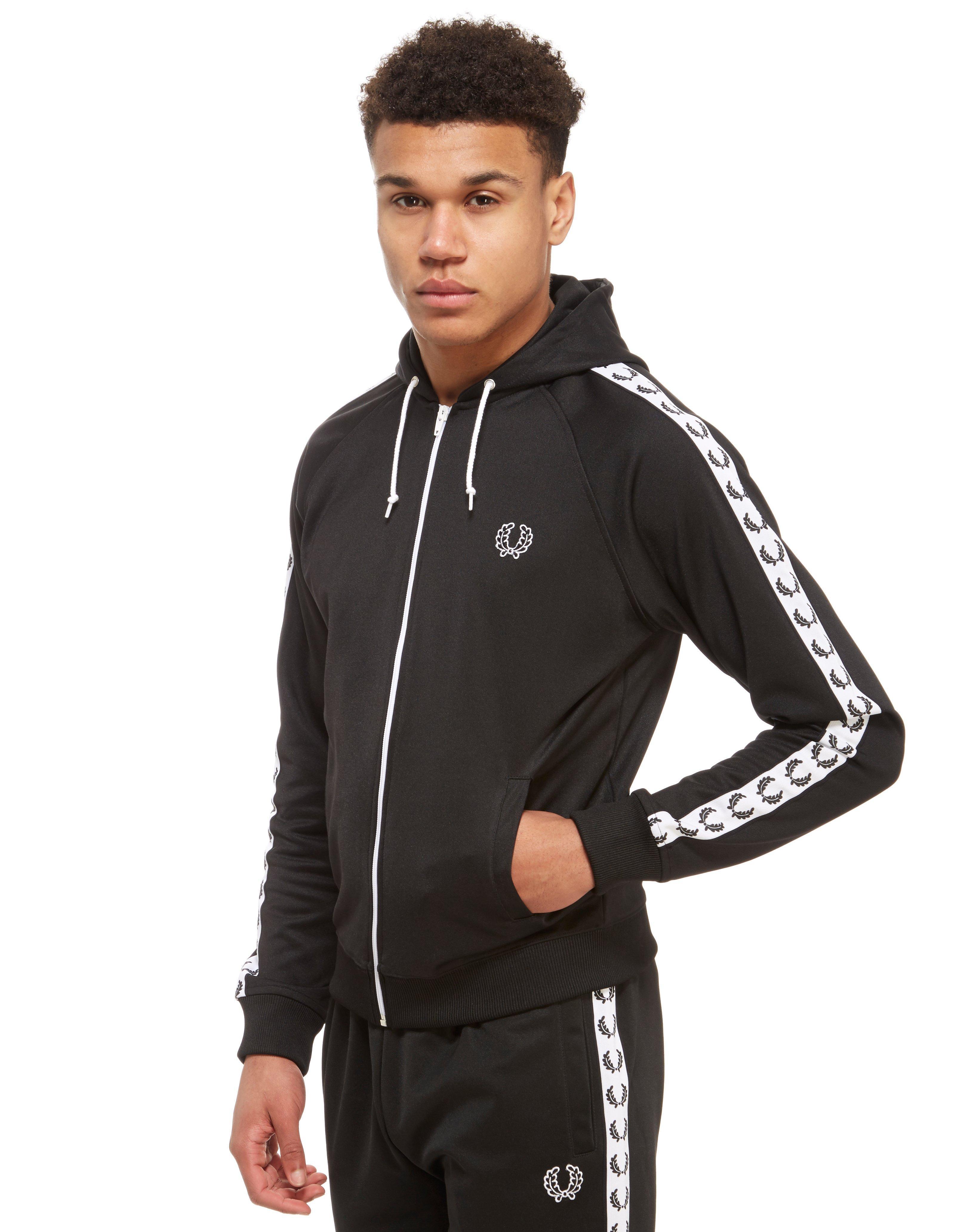 hoodie fred perry taped