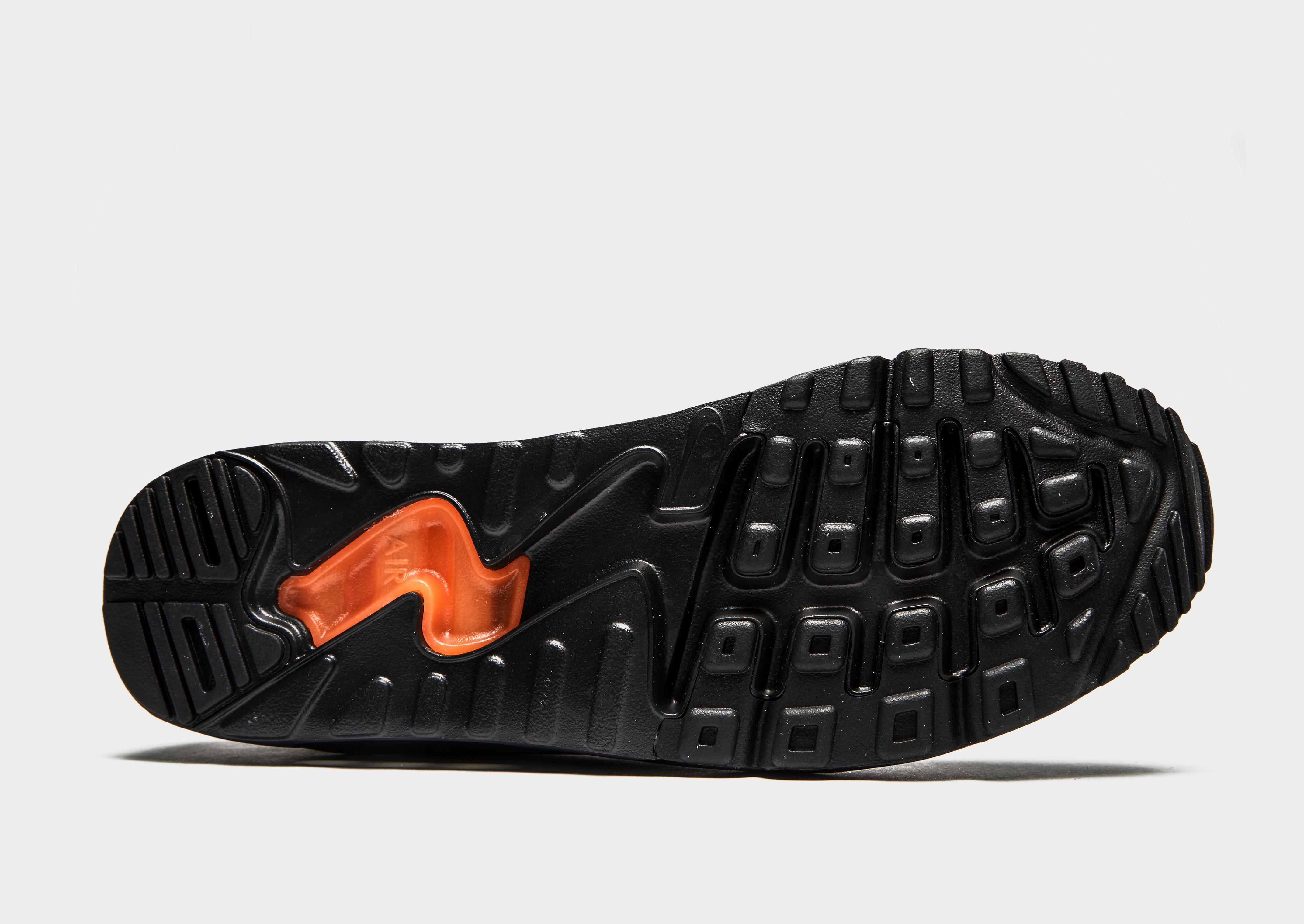 Nike Synthetic Air Max 90 Ultra in Black/Orange (Black) for Men - Lyst