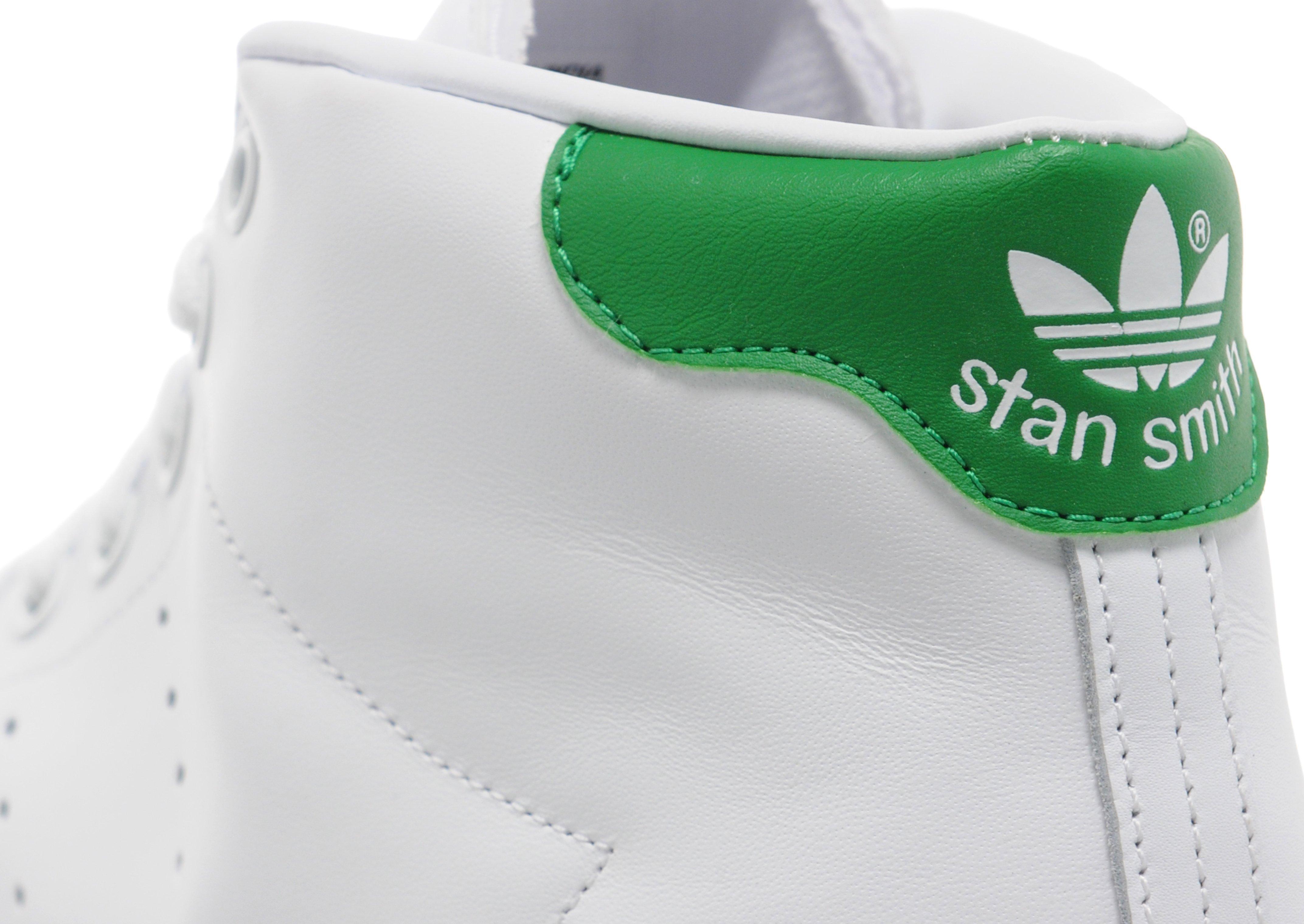 stan smith mid white