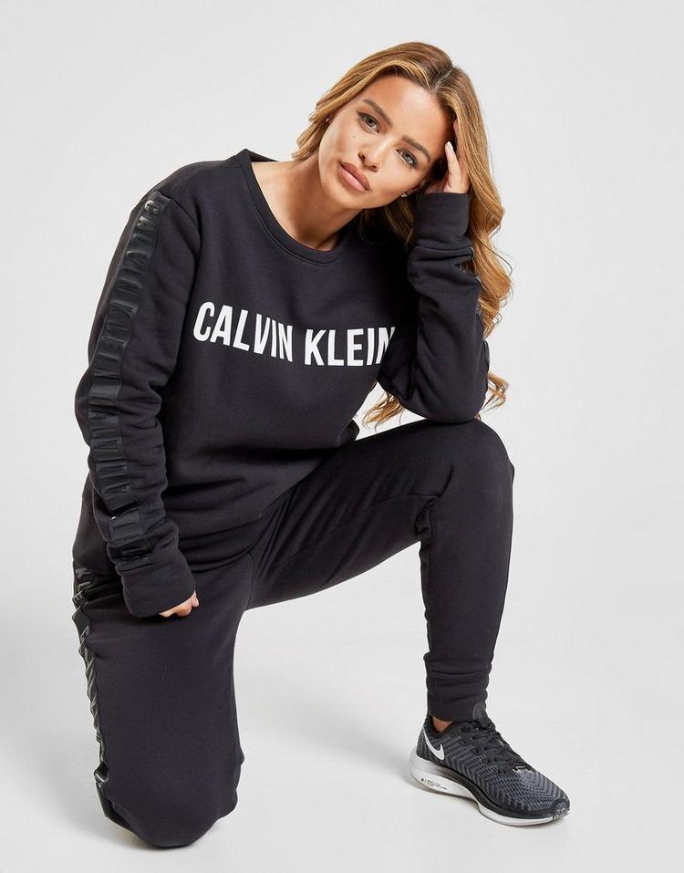 Calvin klein performance tonal tape crew sweatshirt Clearance