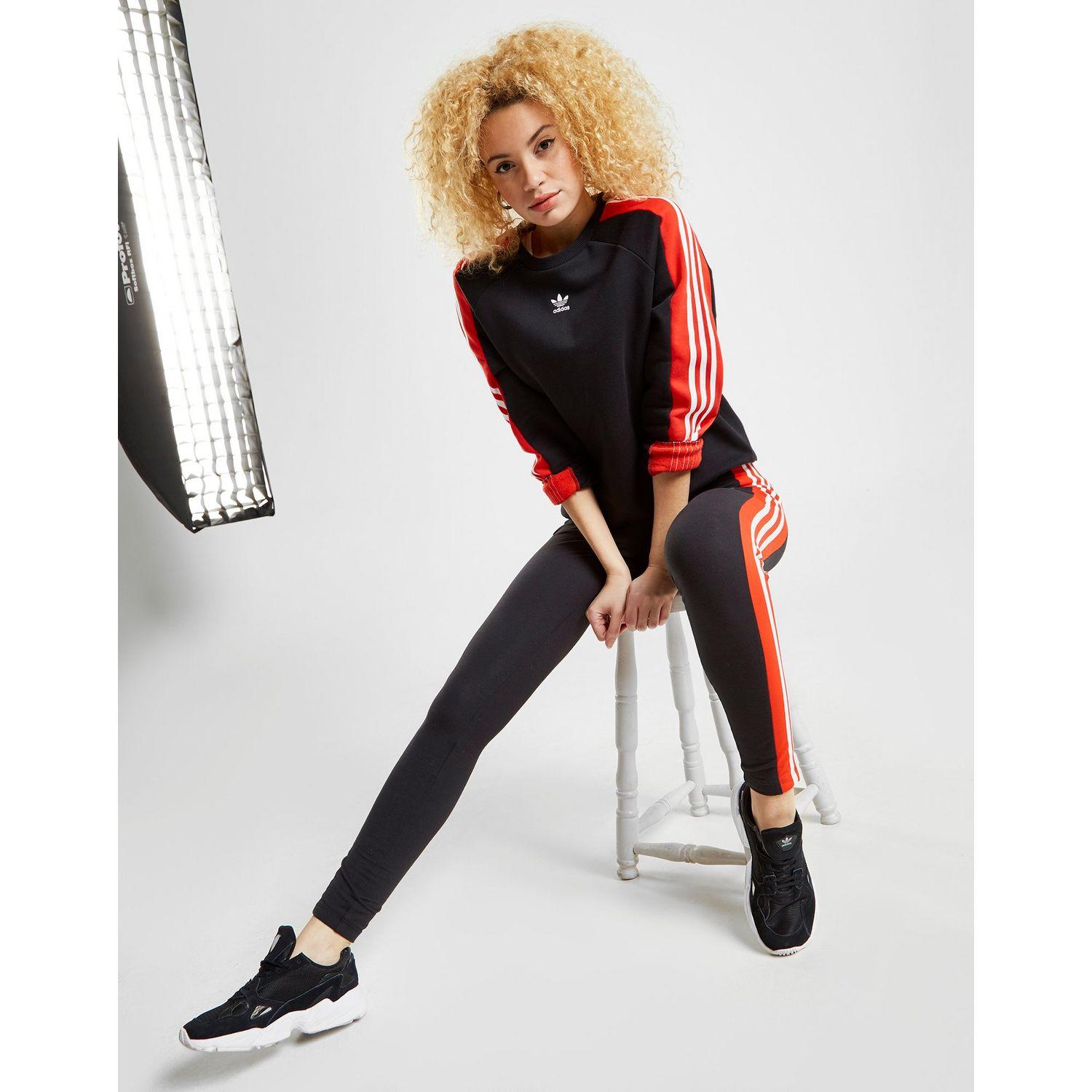 adidas panel crew sweatshirt