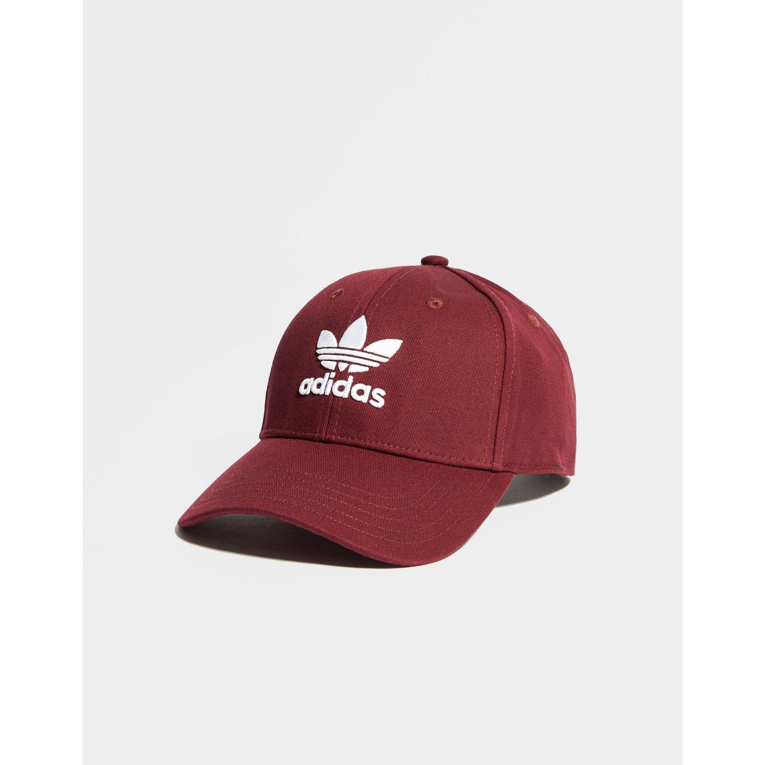 adidas trefoil cap red