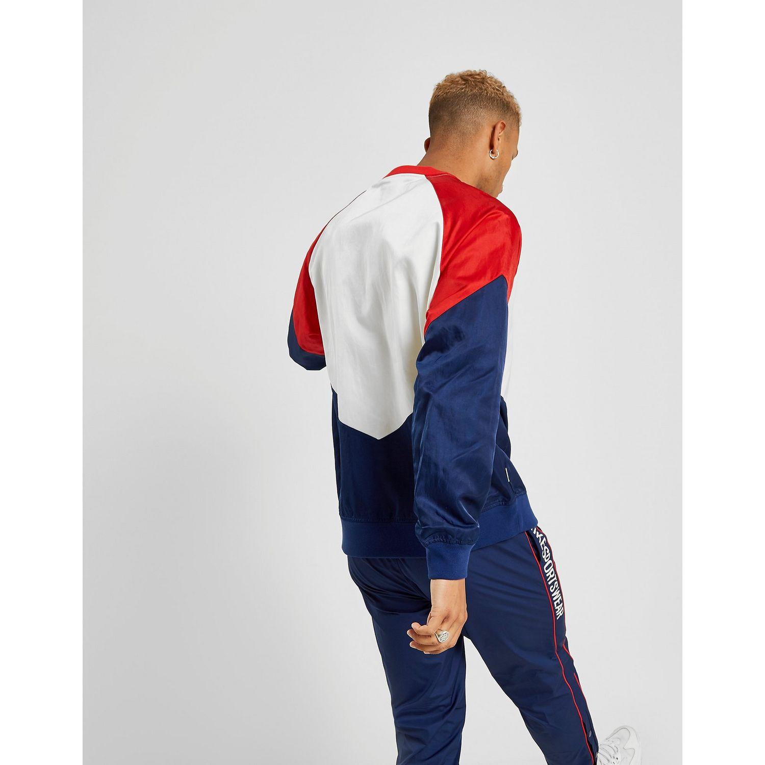 nike sportswear colour block crew sweatshirt