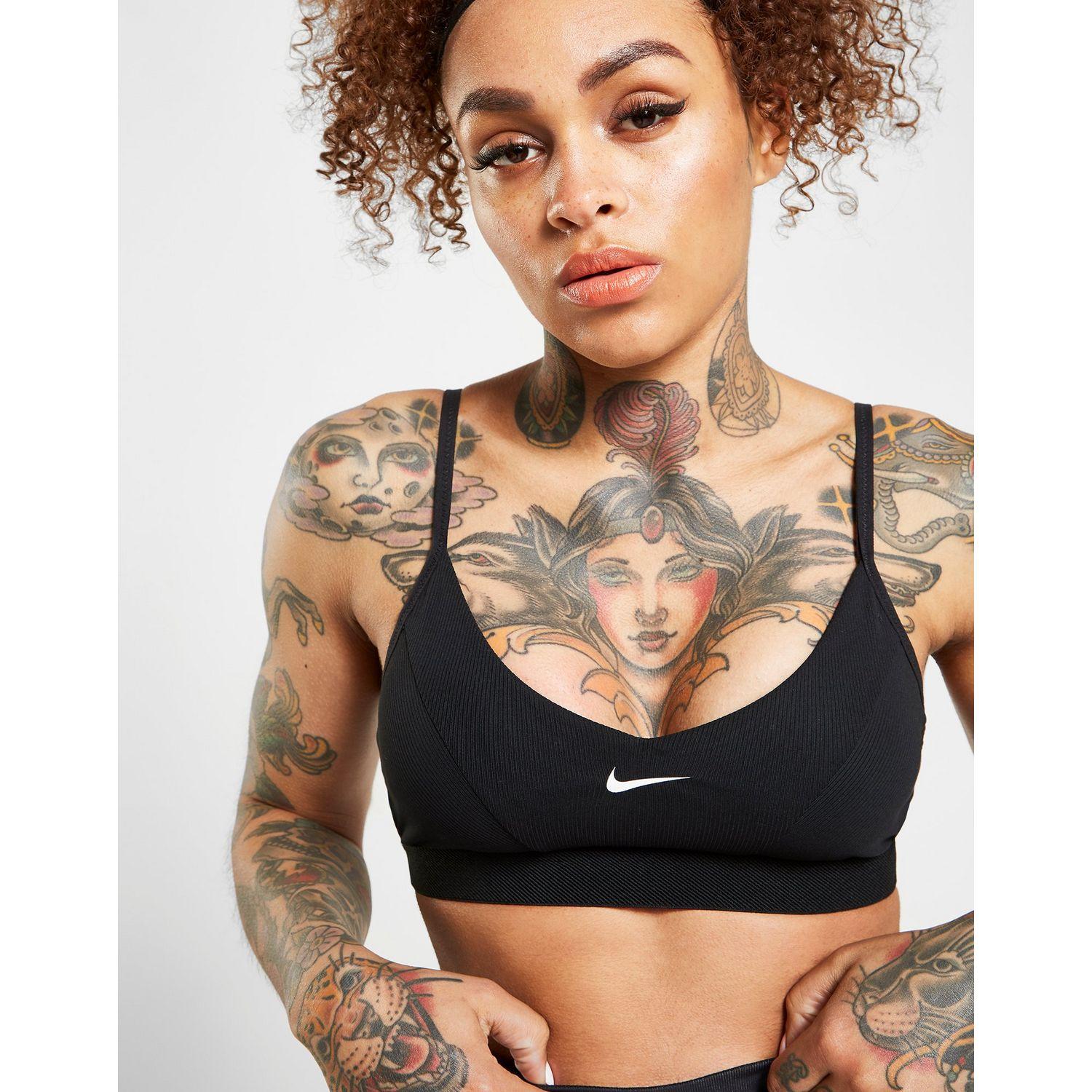 nike indy rib bra