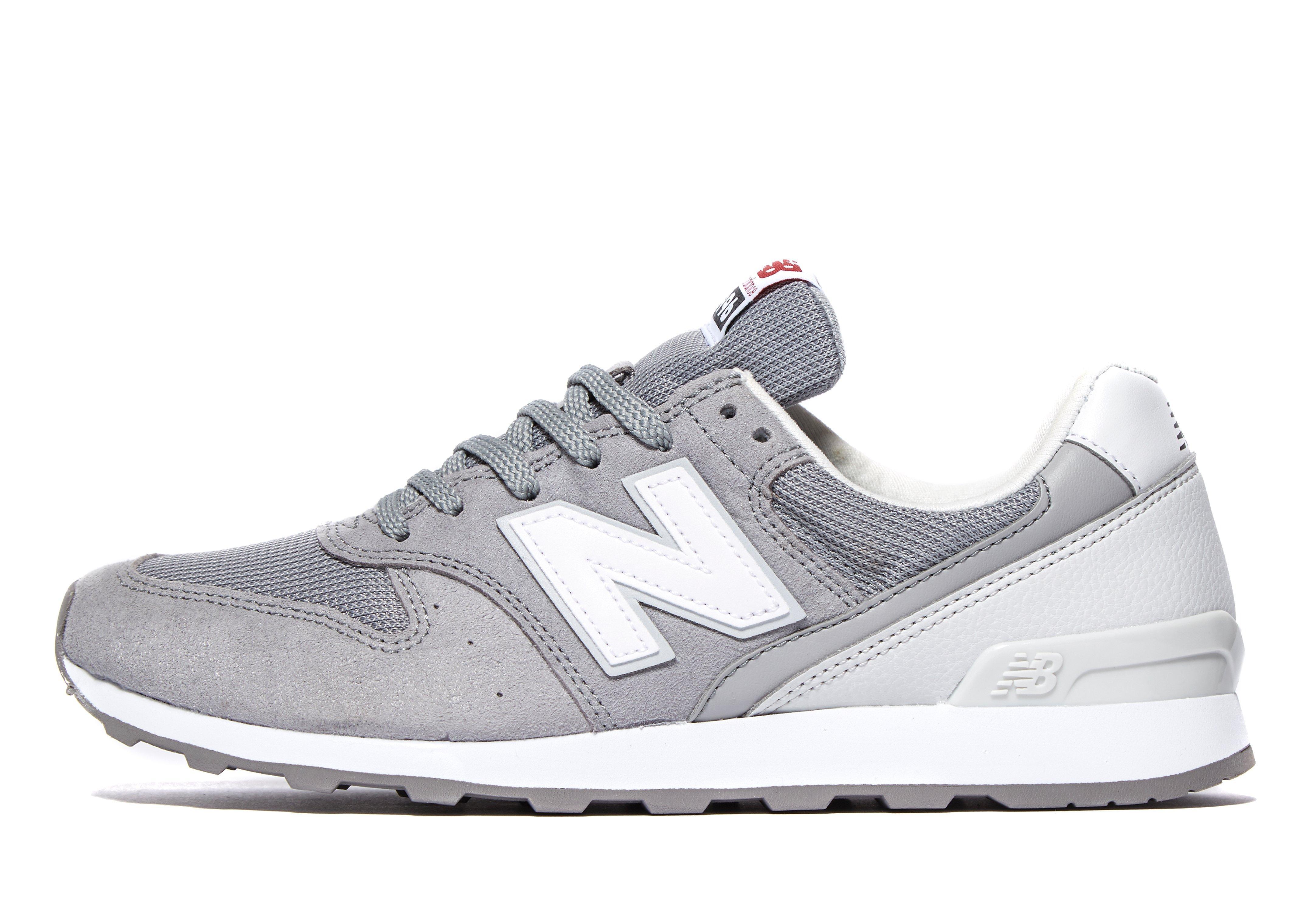 New Balance Leather 996 in Grey (Gray) for Men Lyst