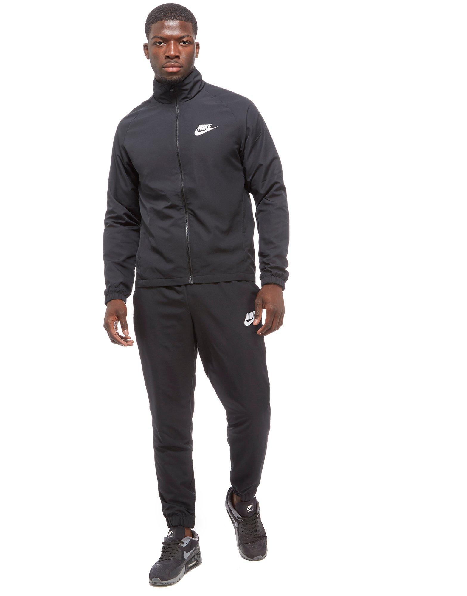 woven nike tracksuit
