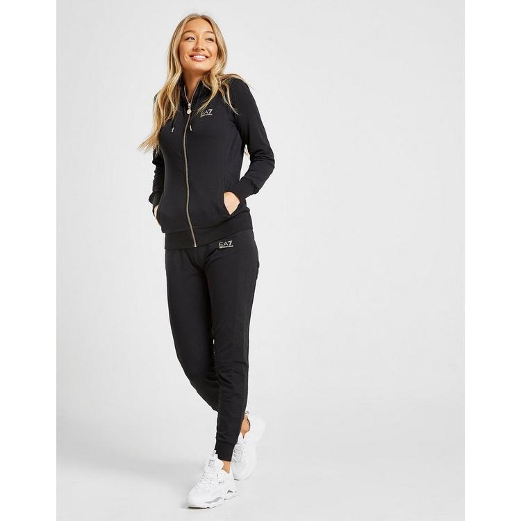 EA7 Cotton Quilt Panel Tracksuit in 