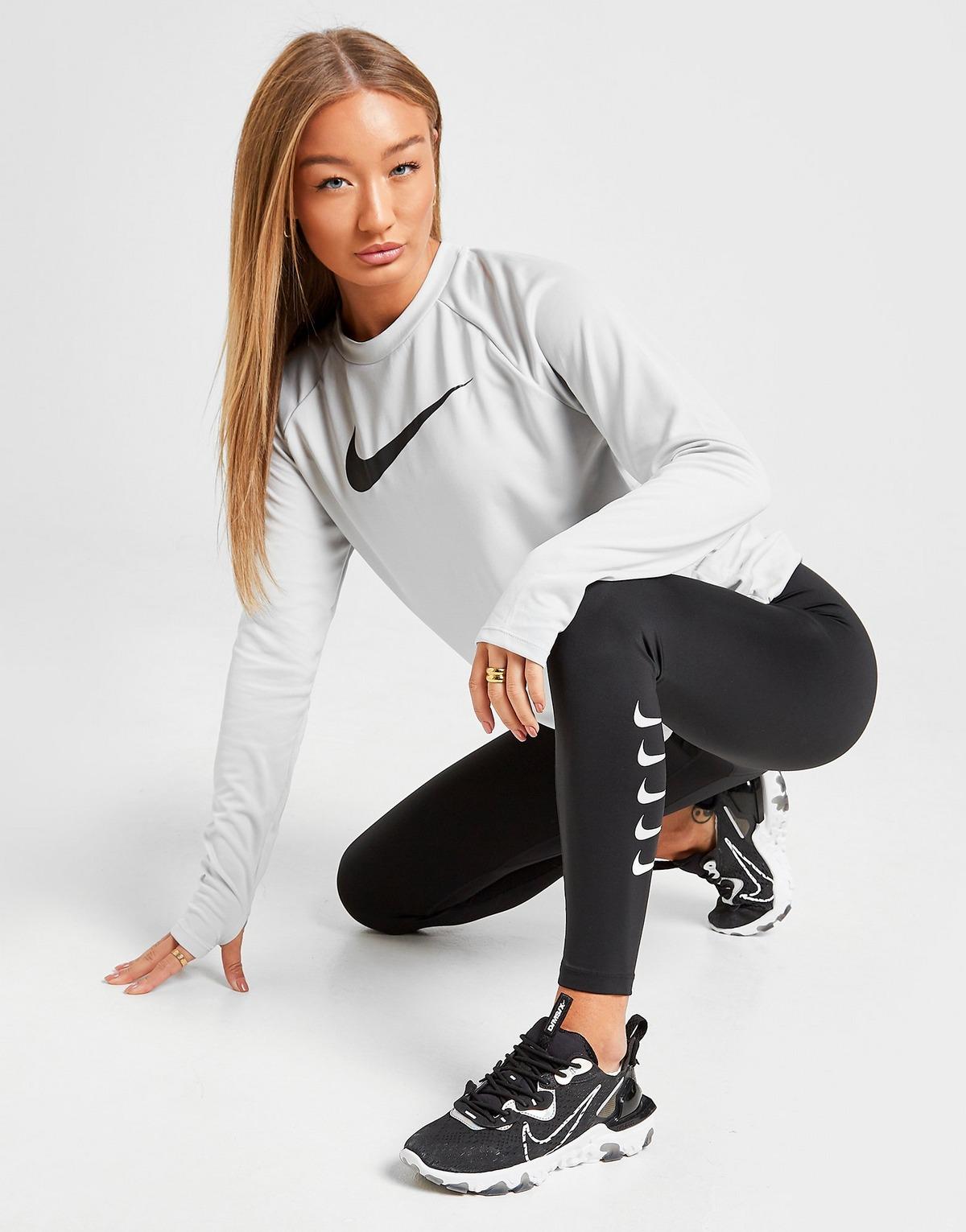 nike running repeat swoosh top