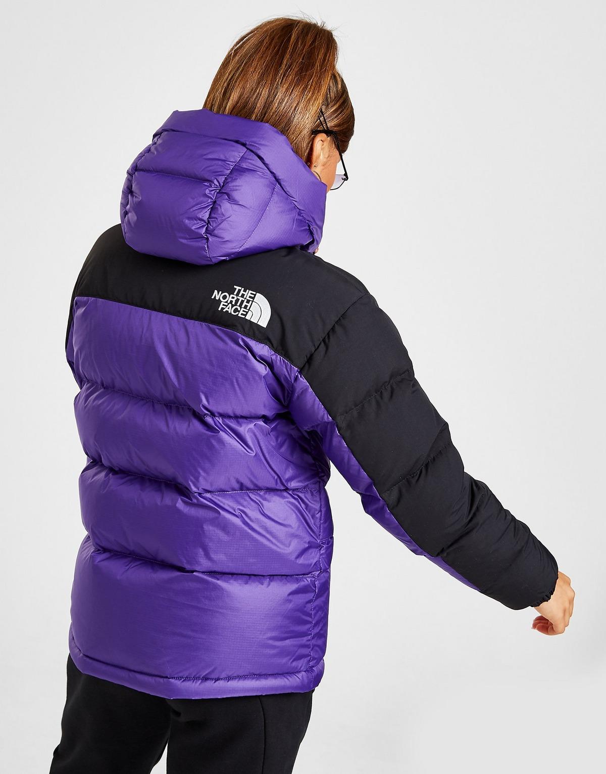 The North Face Synthetic Himalayan Down Parka Jacket In Black Purple Purple Lyst