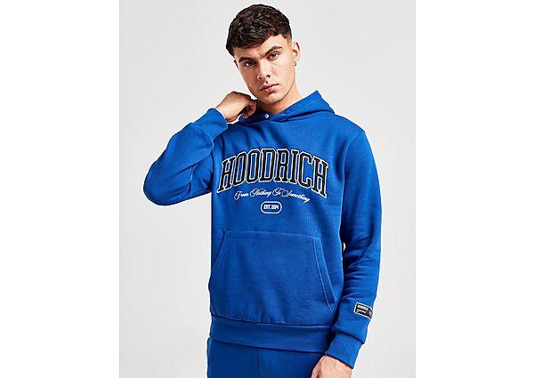 Felpa Con Cappuccio Uomo ADRO | 100% Cotone Stampato | Blu Royal | Con Tasca E Cappuccio Regolabile | Vestibilità Regolare
