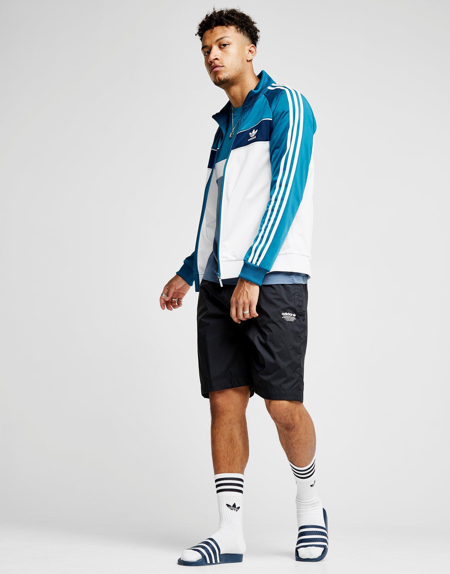 adidas nmd with shorts