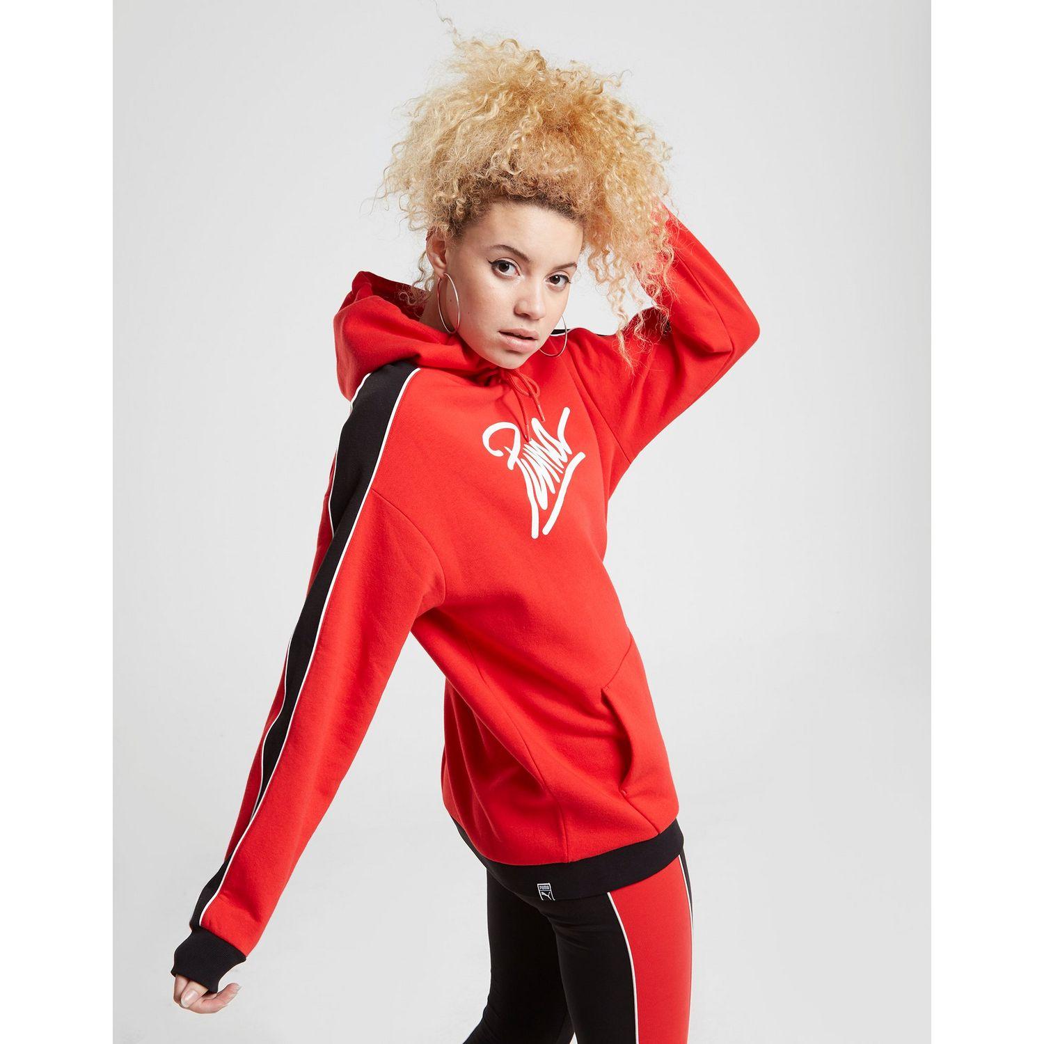 puma panel script boyfriend hoodie