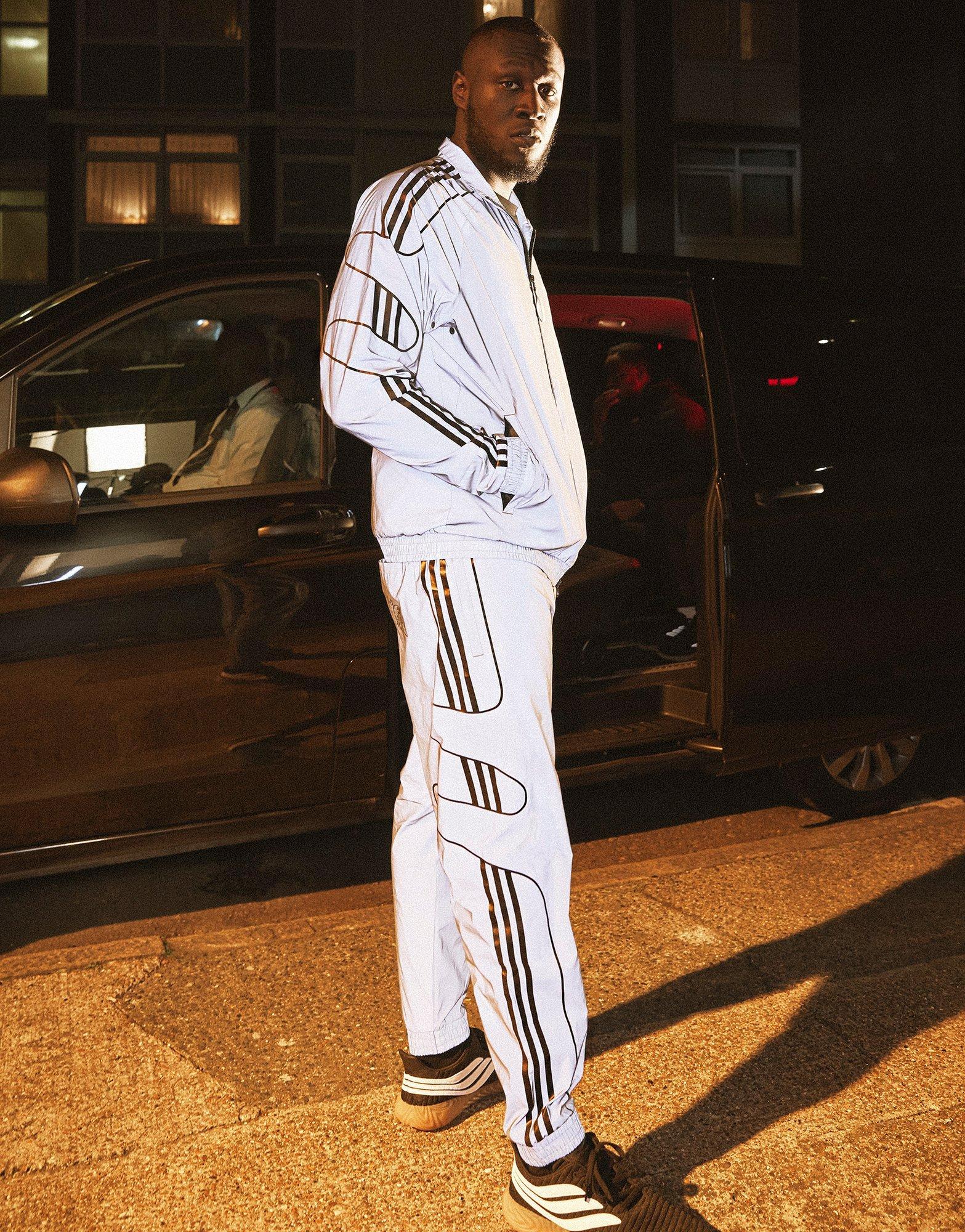 stormzy adidas tracksuit reflective