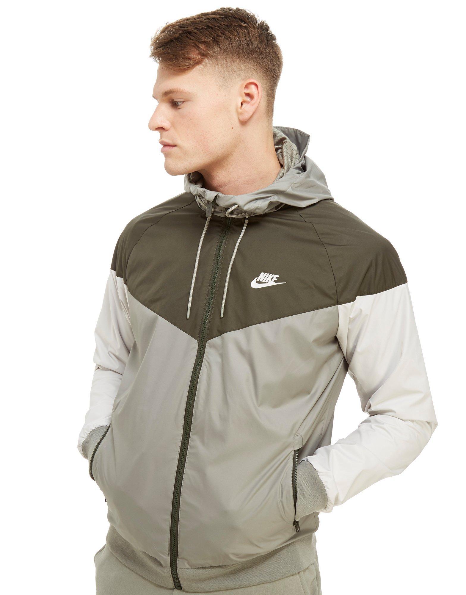 nike windrunner khaki