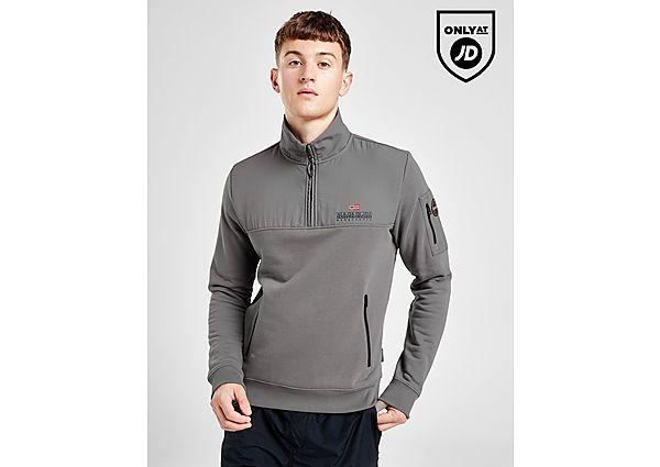 Sweat Zippe Bastien Napapijri pour homme en coloris Noir Lyst