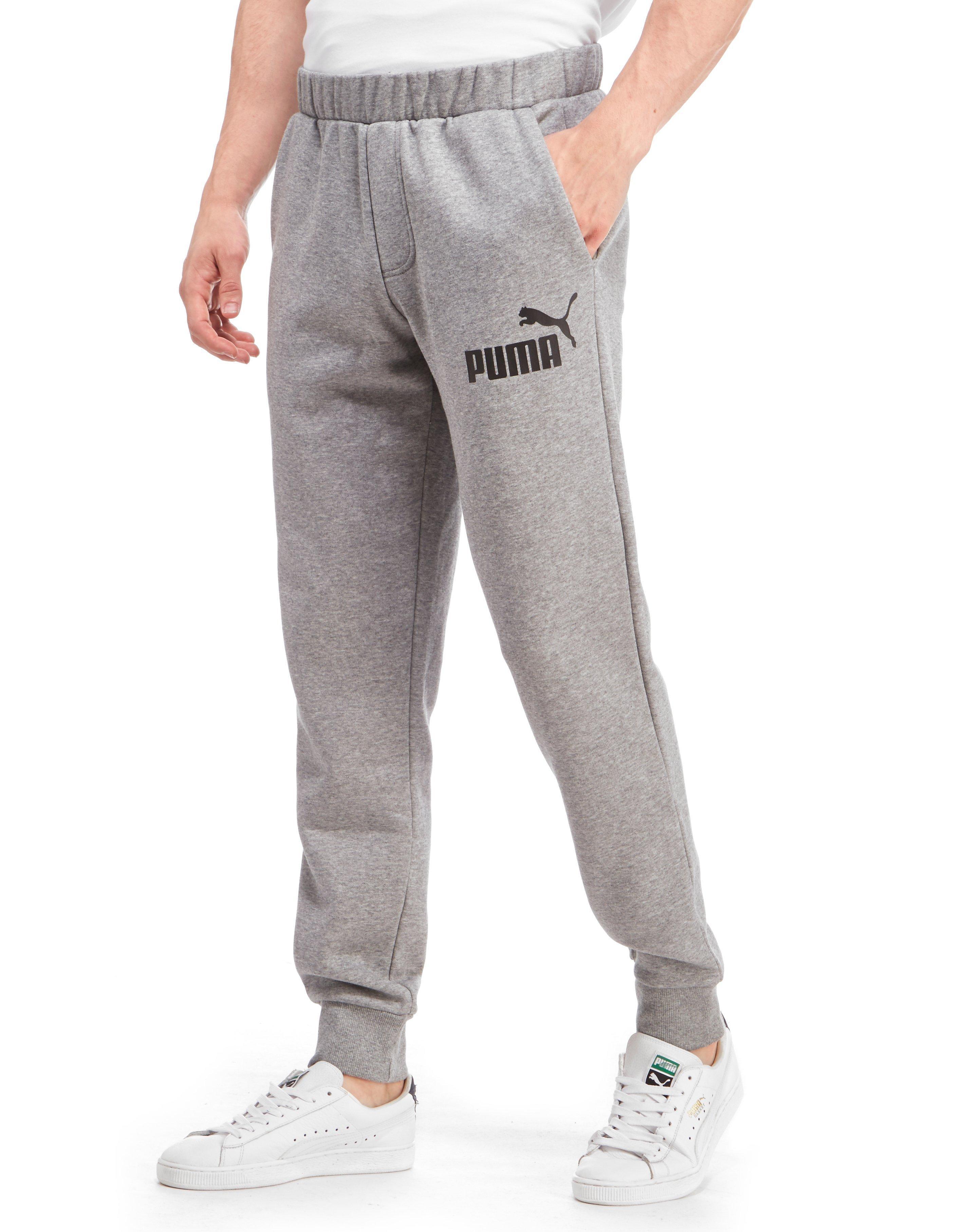 puma grey sweat pants