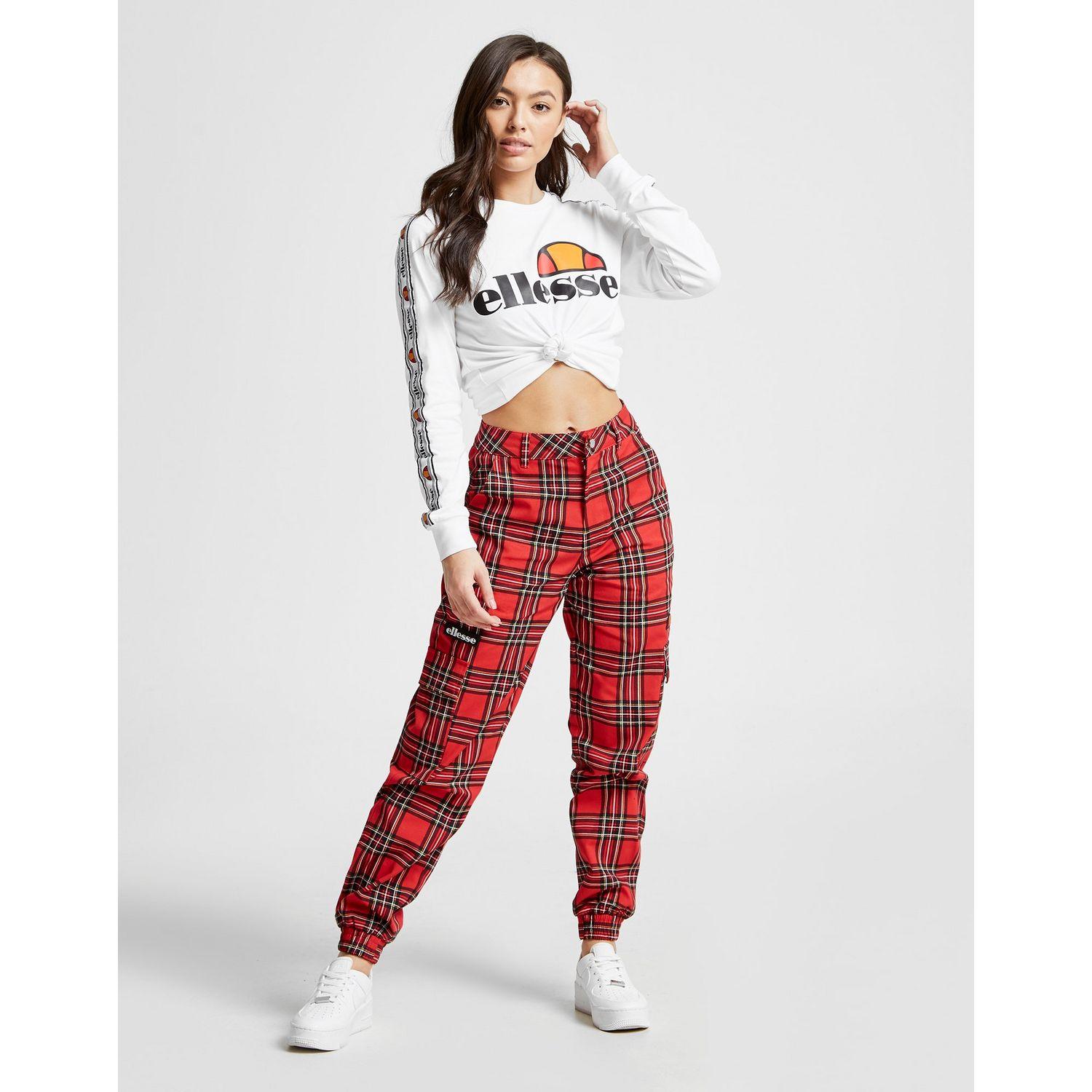 ellesse cargo pants black