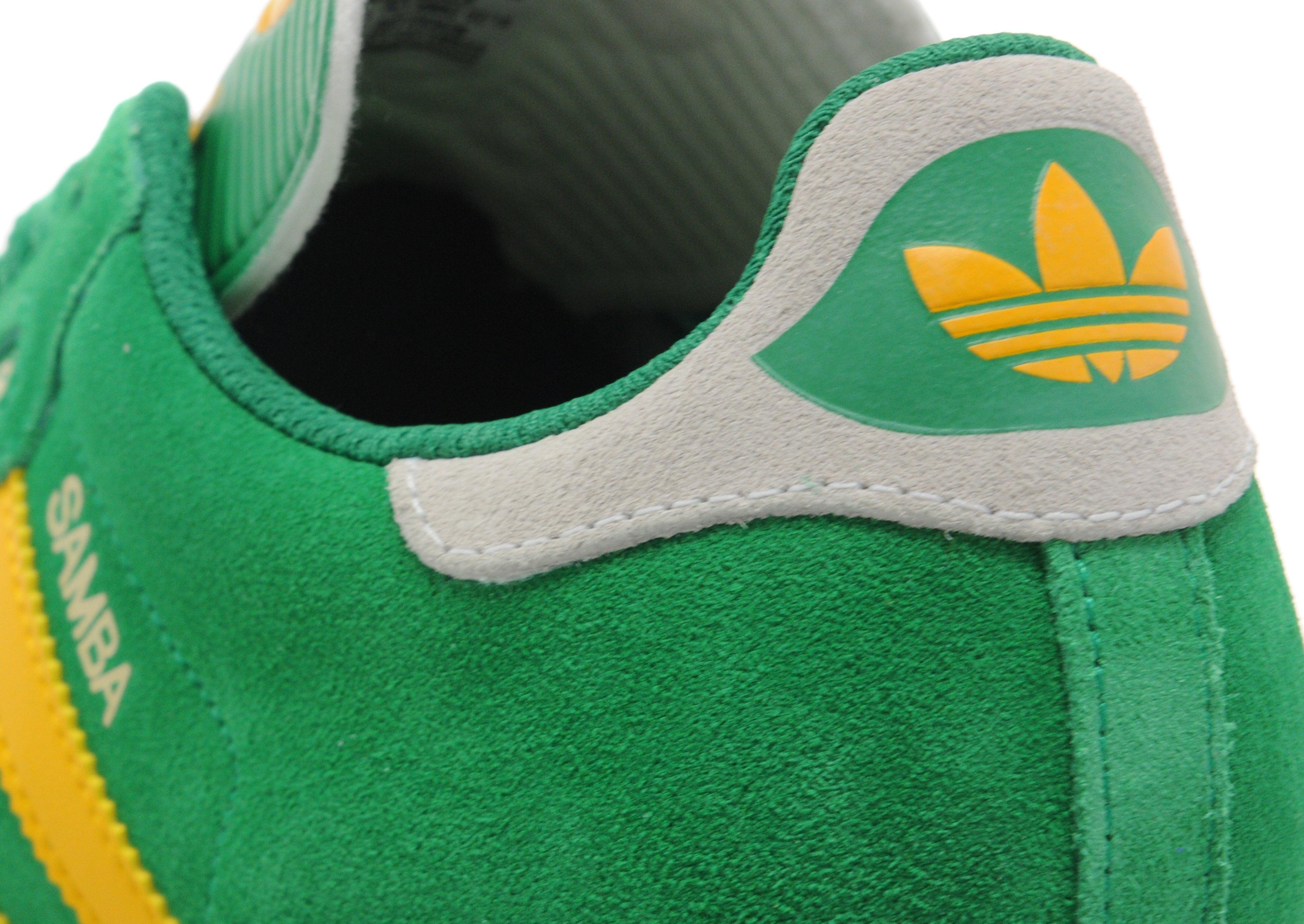 adidas samba super suede green