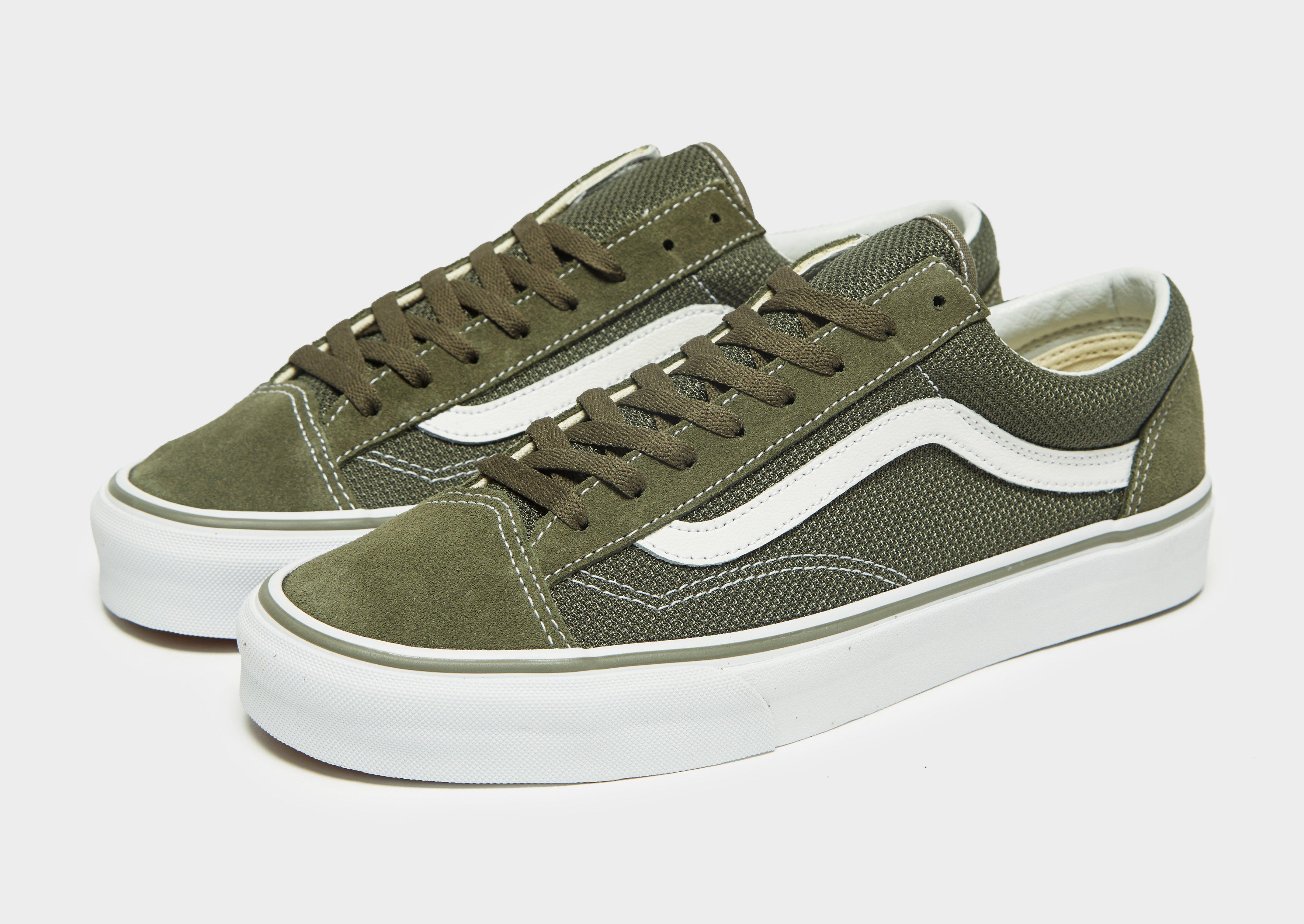 vans style 36 green