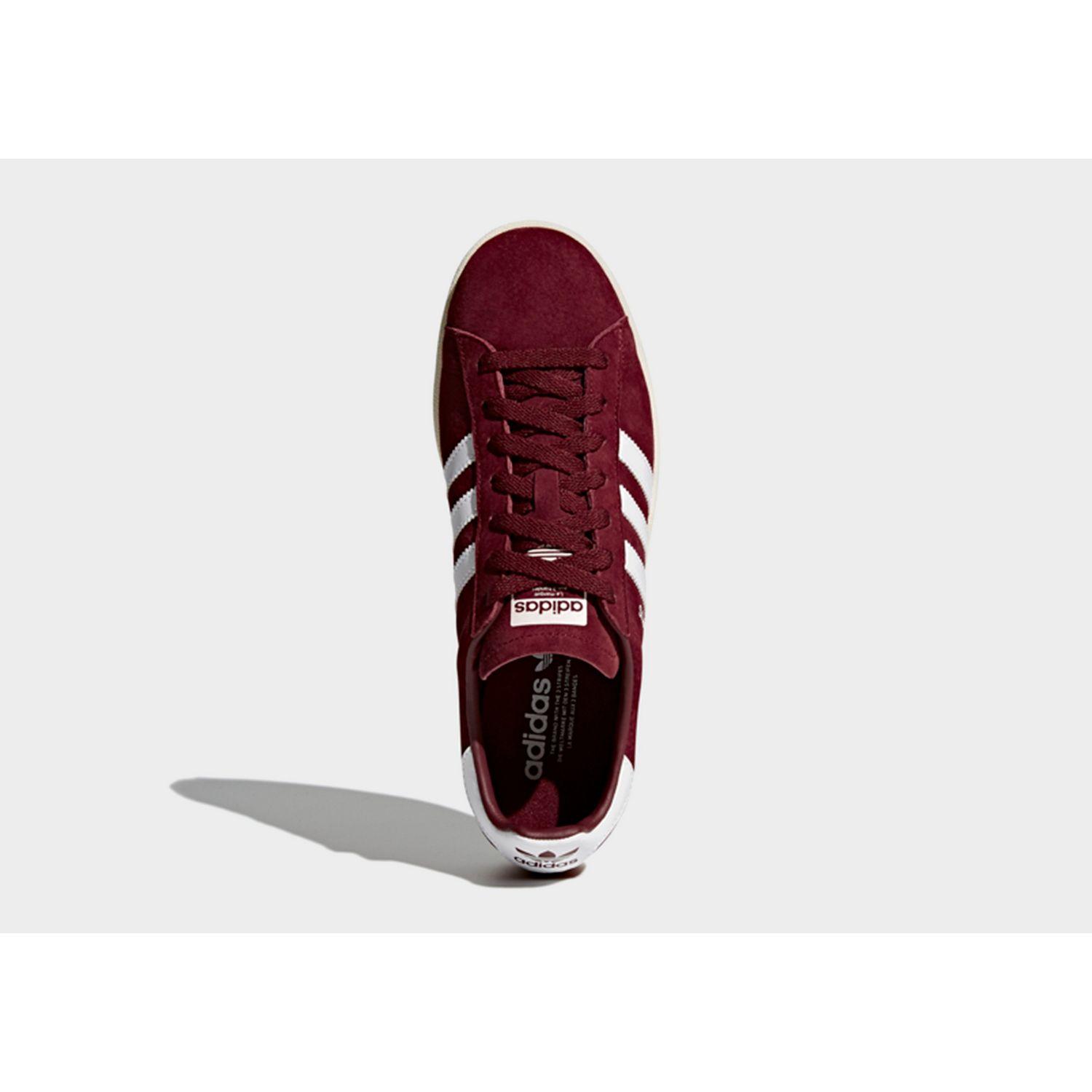 adidas campus red womens