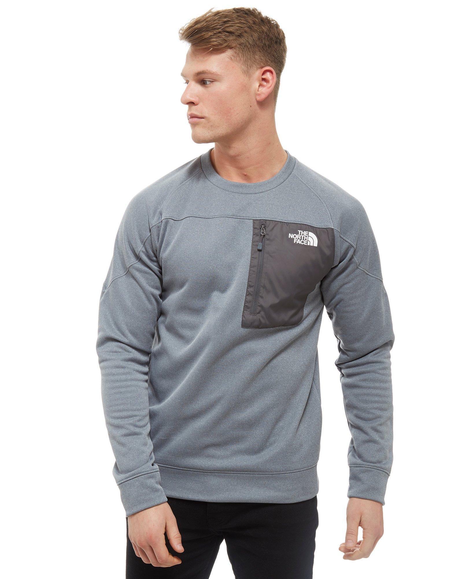 The North Face Synthetic Mittellegi Crew Sweatshirt in Grey (Gray) for ...