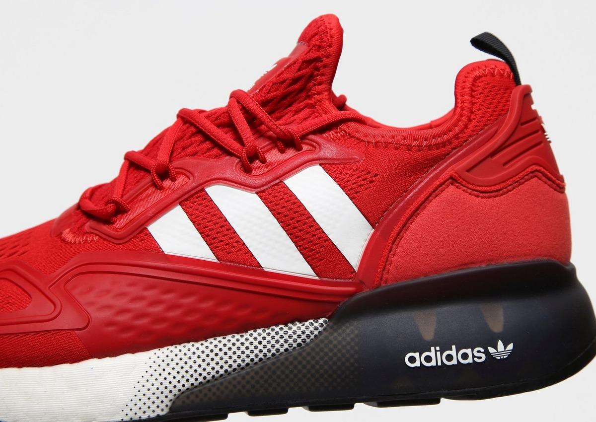 adidas Originals Synthetic Zx 2k Boost in Red for Men - Lyst