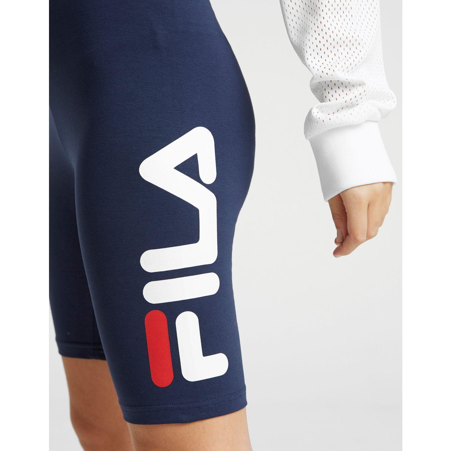 women fila biker shorts