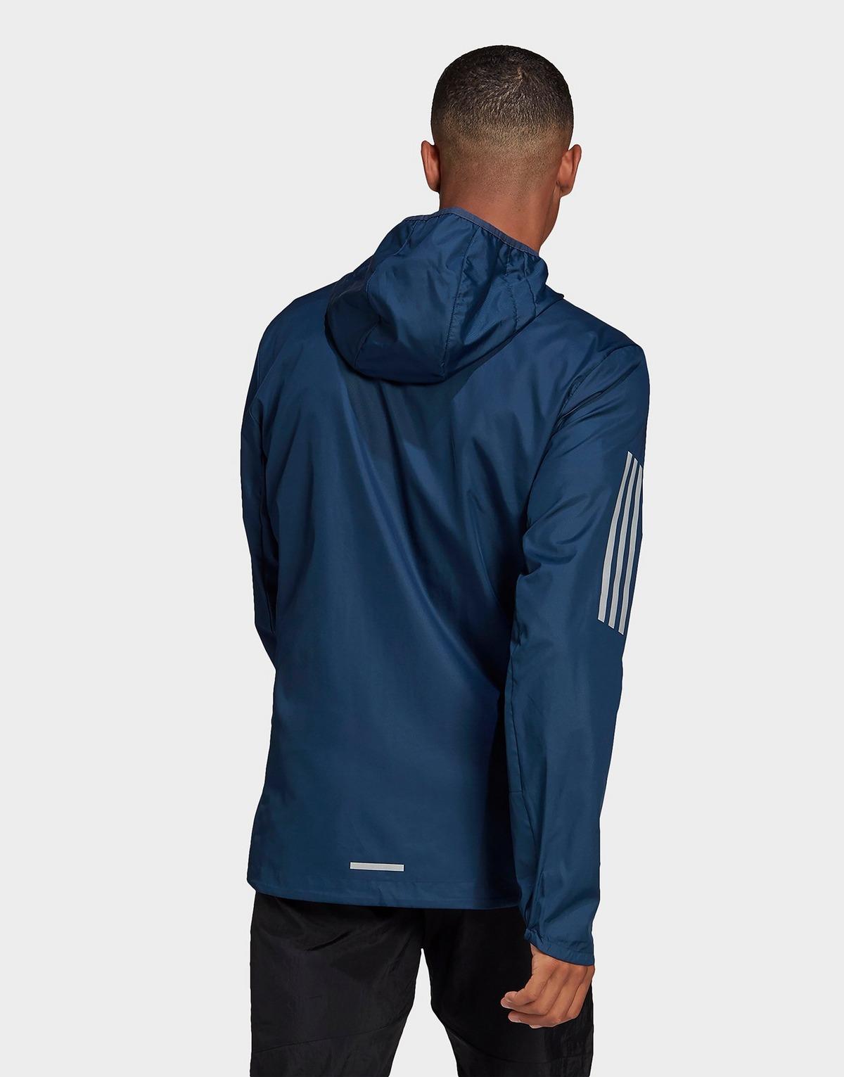 adidas own the run hooded windbreaker