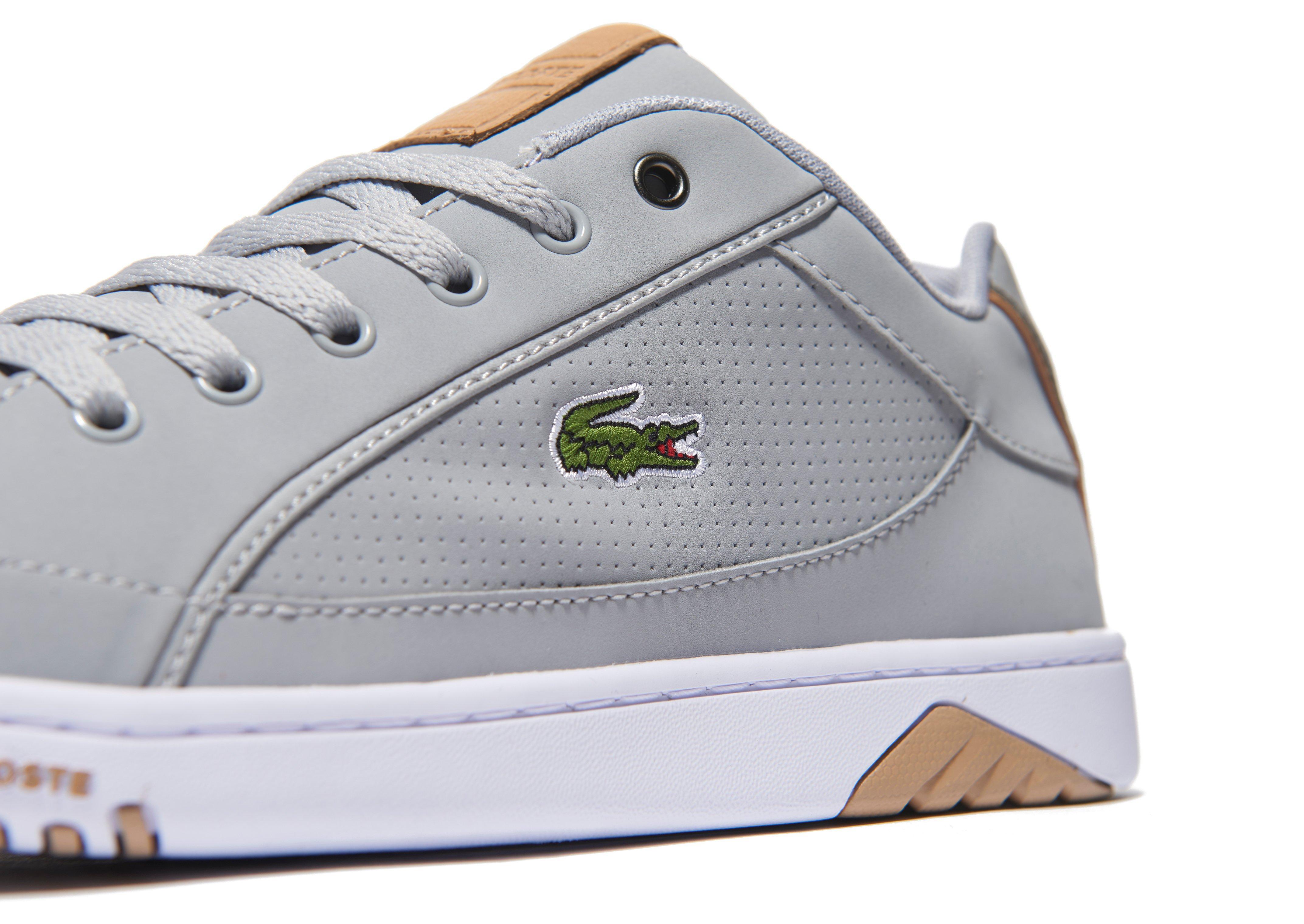Lacoste Leather Deviation 217 in Grey 