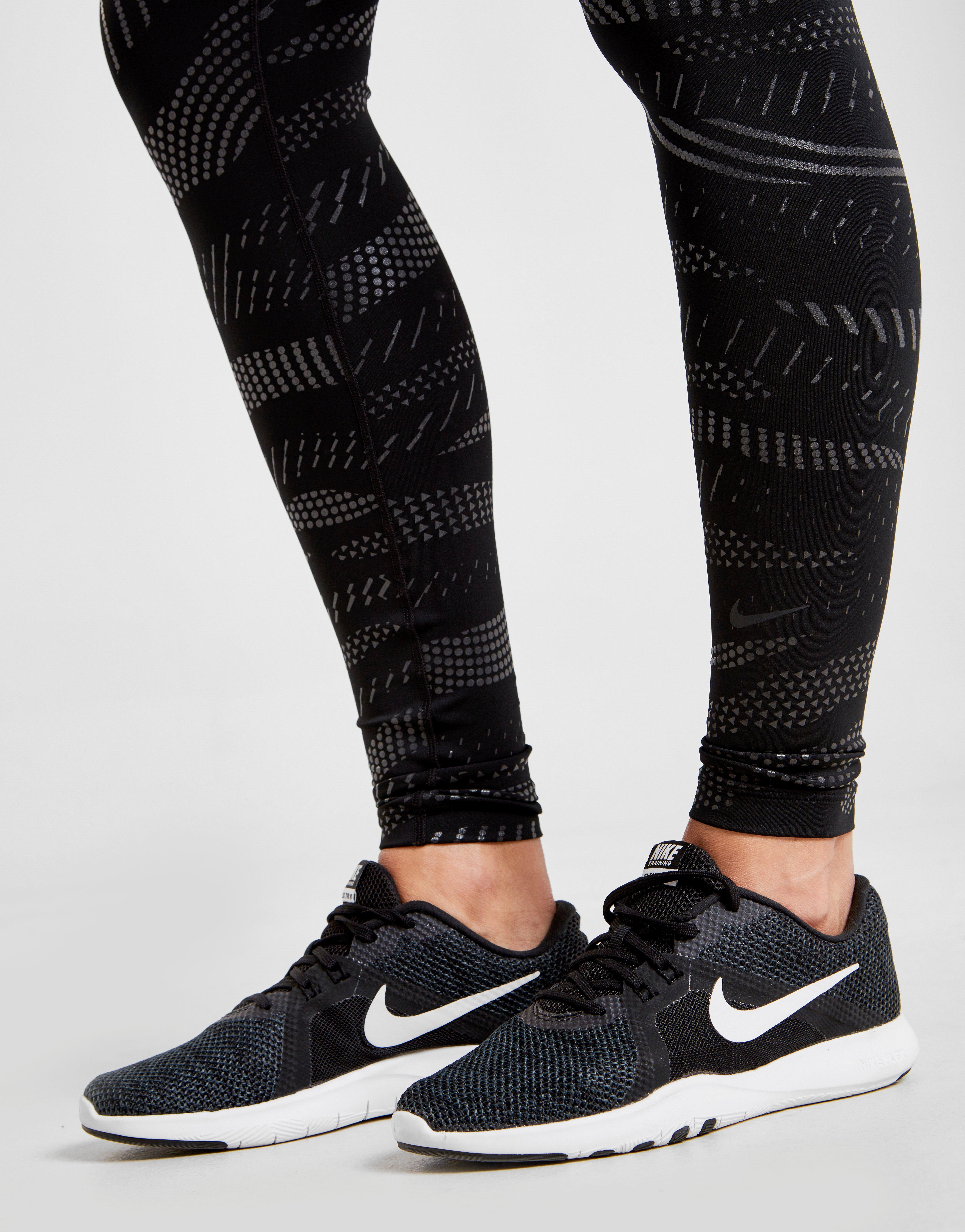 nike training all over print tights